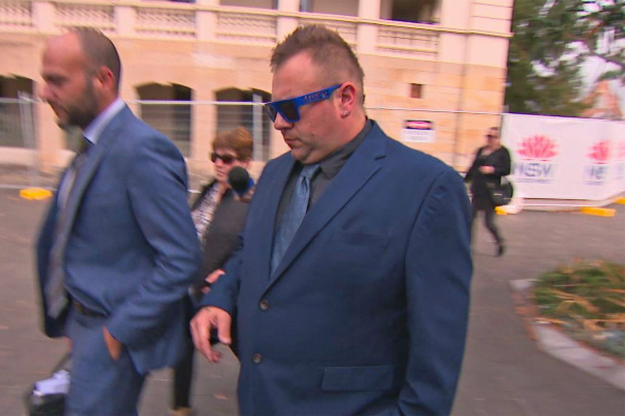 Paul Iera, pictured outside Woolongong Local Court, admitted faking his own kidnapping