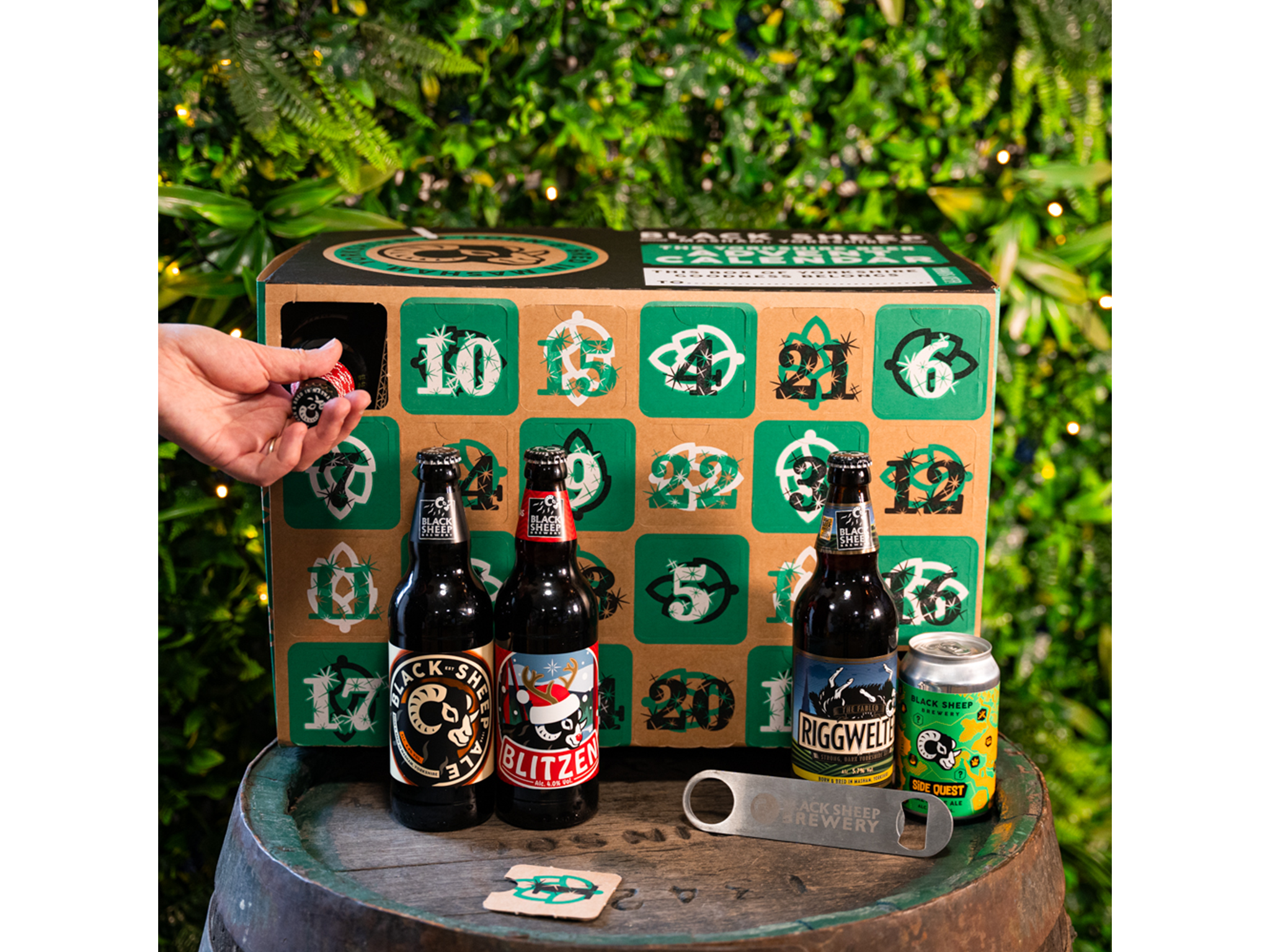 Black Sheep Brewery Christmas beer advent calendar