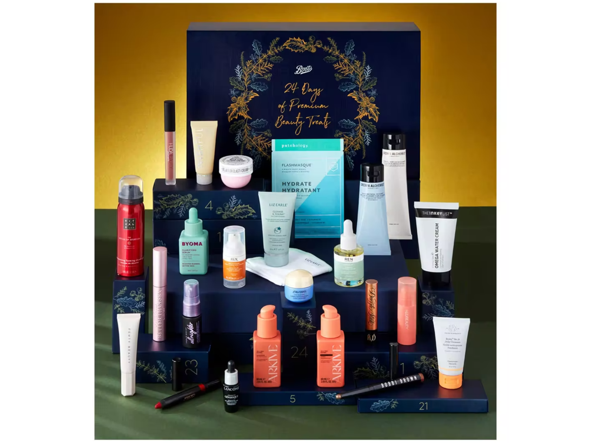 Boots 24 days of premium beauty treats Christmas advent calendar