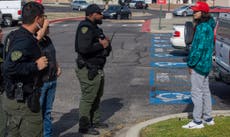 Suspect in MAGA hat arrested for shooting at New Mexico protest – live