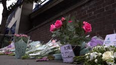 Croydon: Mourners lay flowers and gather for vigil to teenager stabbed to death on way to school