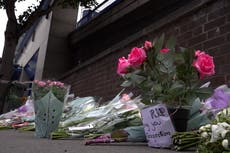 Croydon: Mourners lay flowers and gather for vigil to teenager stabbed to death on way to school
