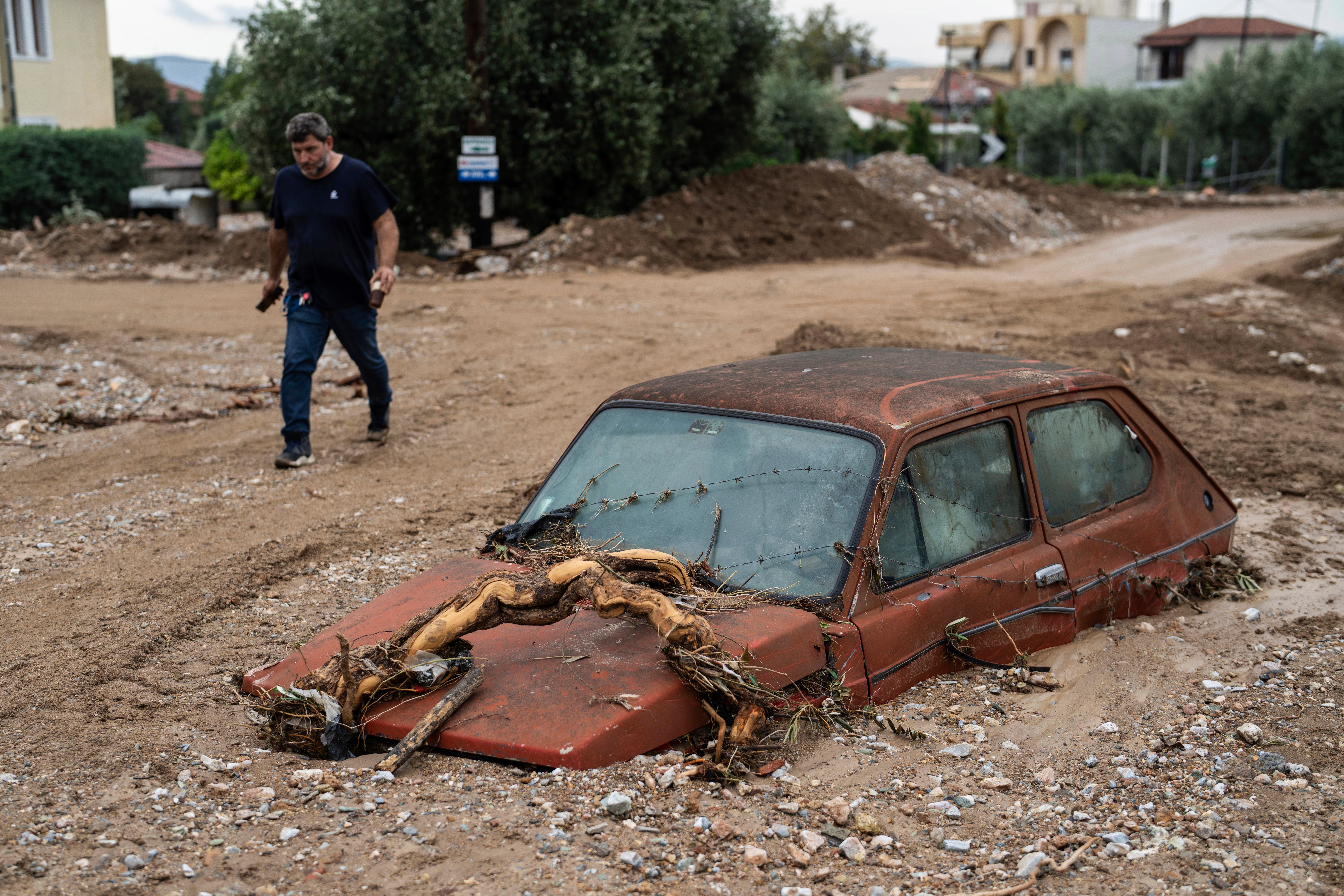 APTOPIX Greece Floods