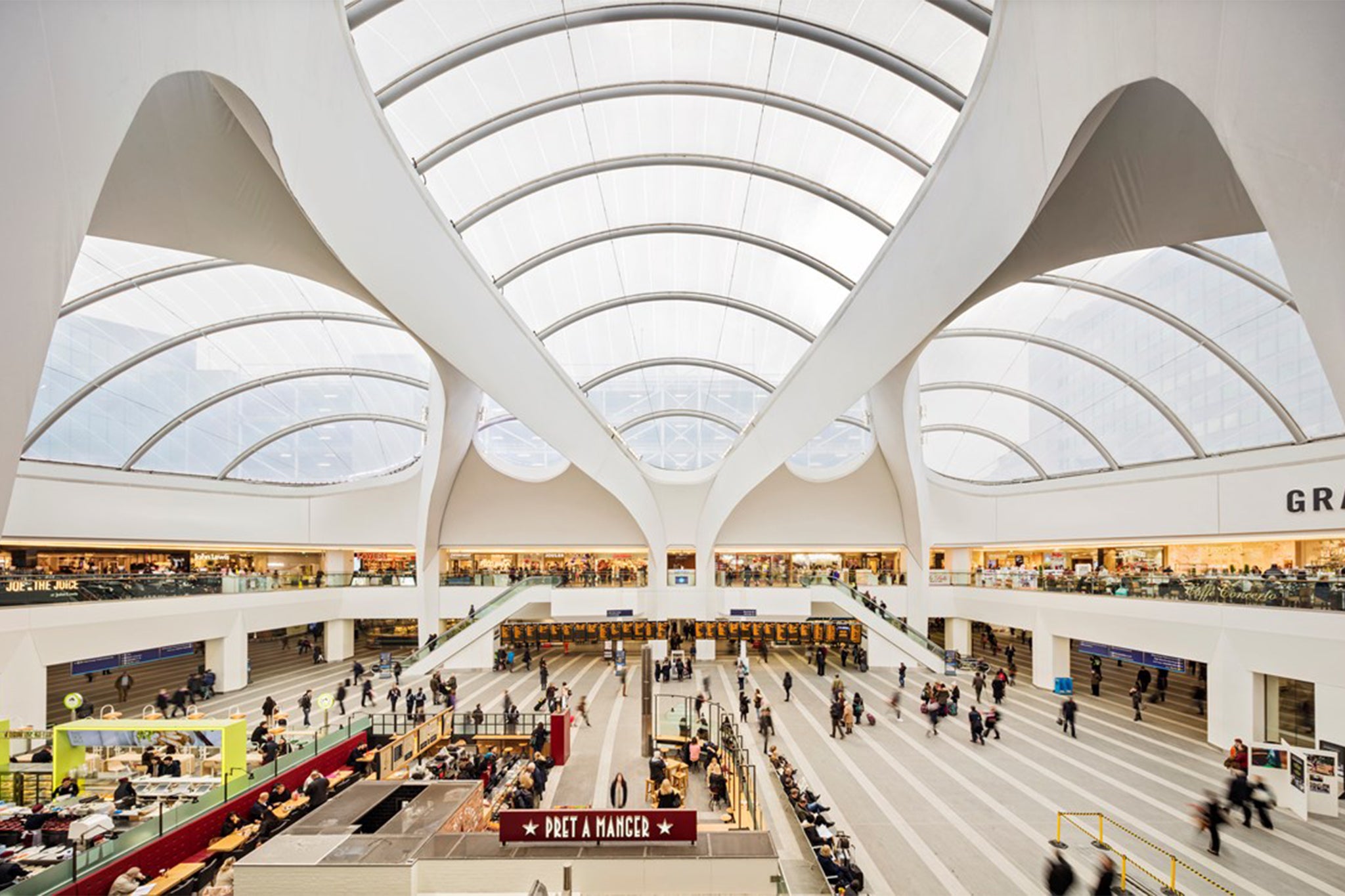 Birmingham New Street, which was redeveloped in 2015