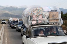 ‘Centuries of history lost’: Armenians describe journey to safety after fall of Nagorno-Karabakh