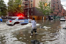 New York City flooding blamed on climate change: ‘Plan your escape route’