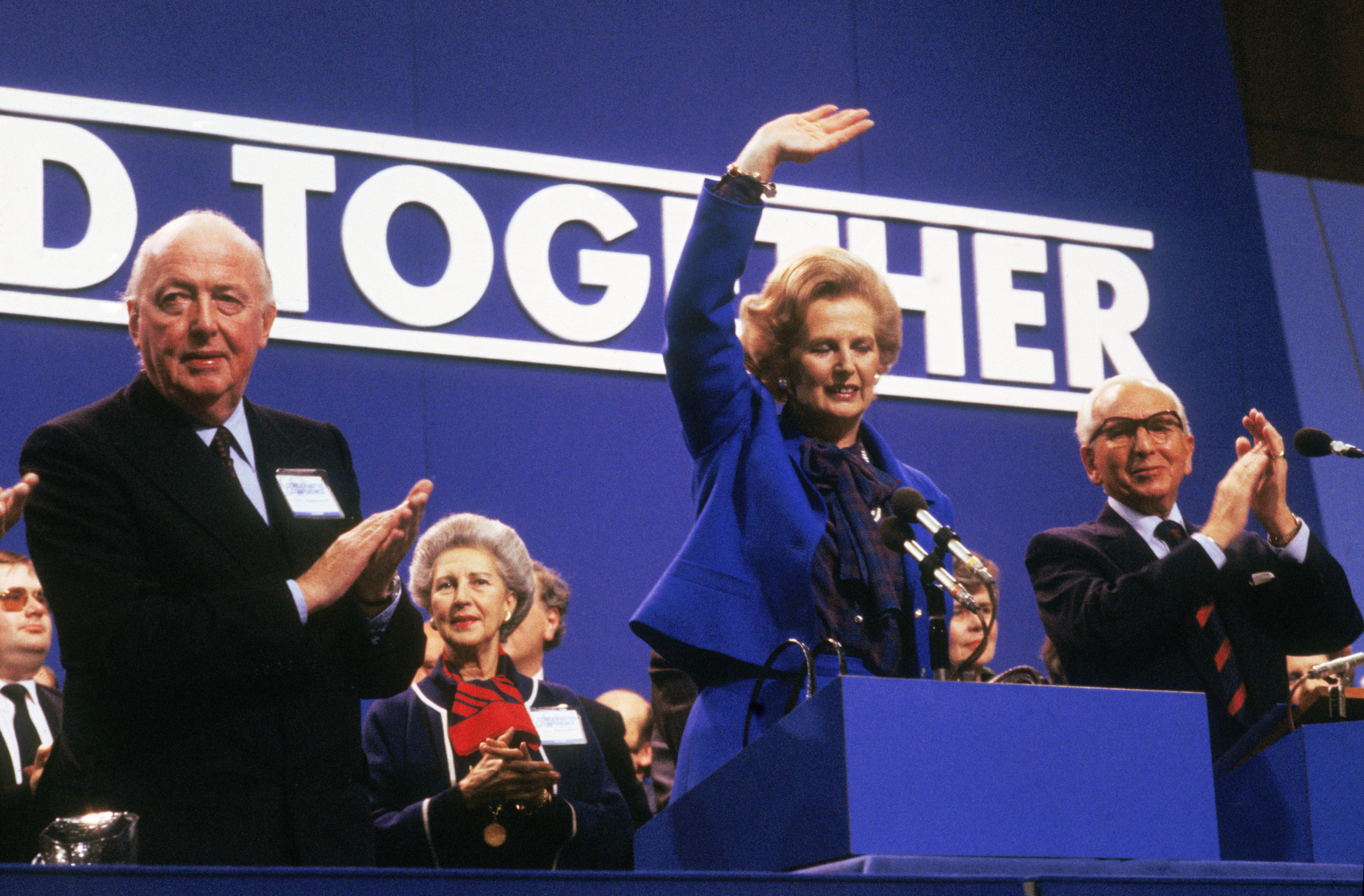 Thatcher thrilled delegates in Brighton in 1980 with ‘You turn if you want to. The lady’s not for turning!’