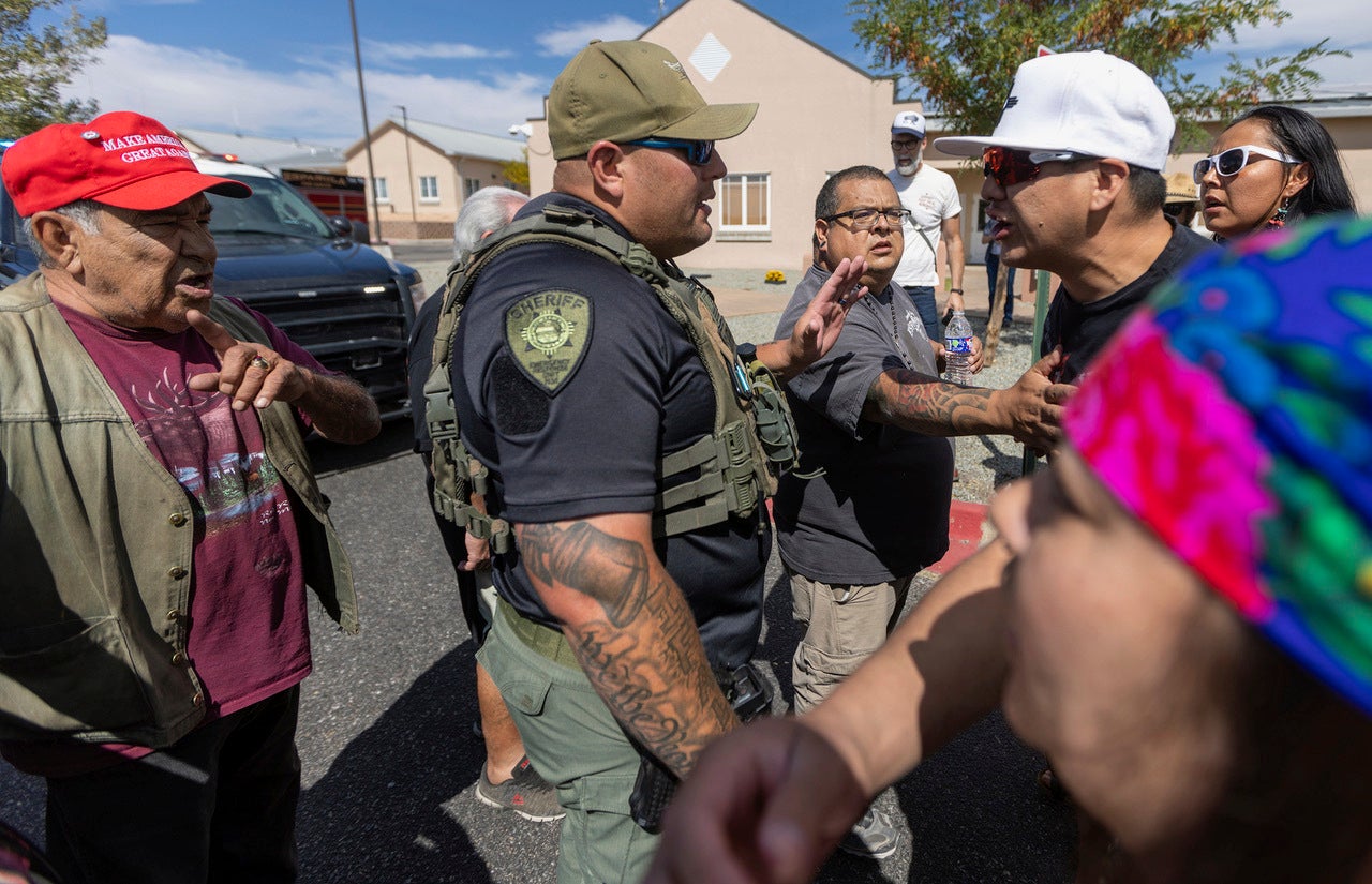 Spanish Conquistador Statue Shooting