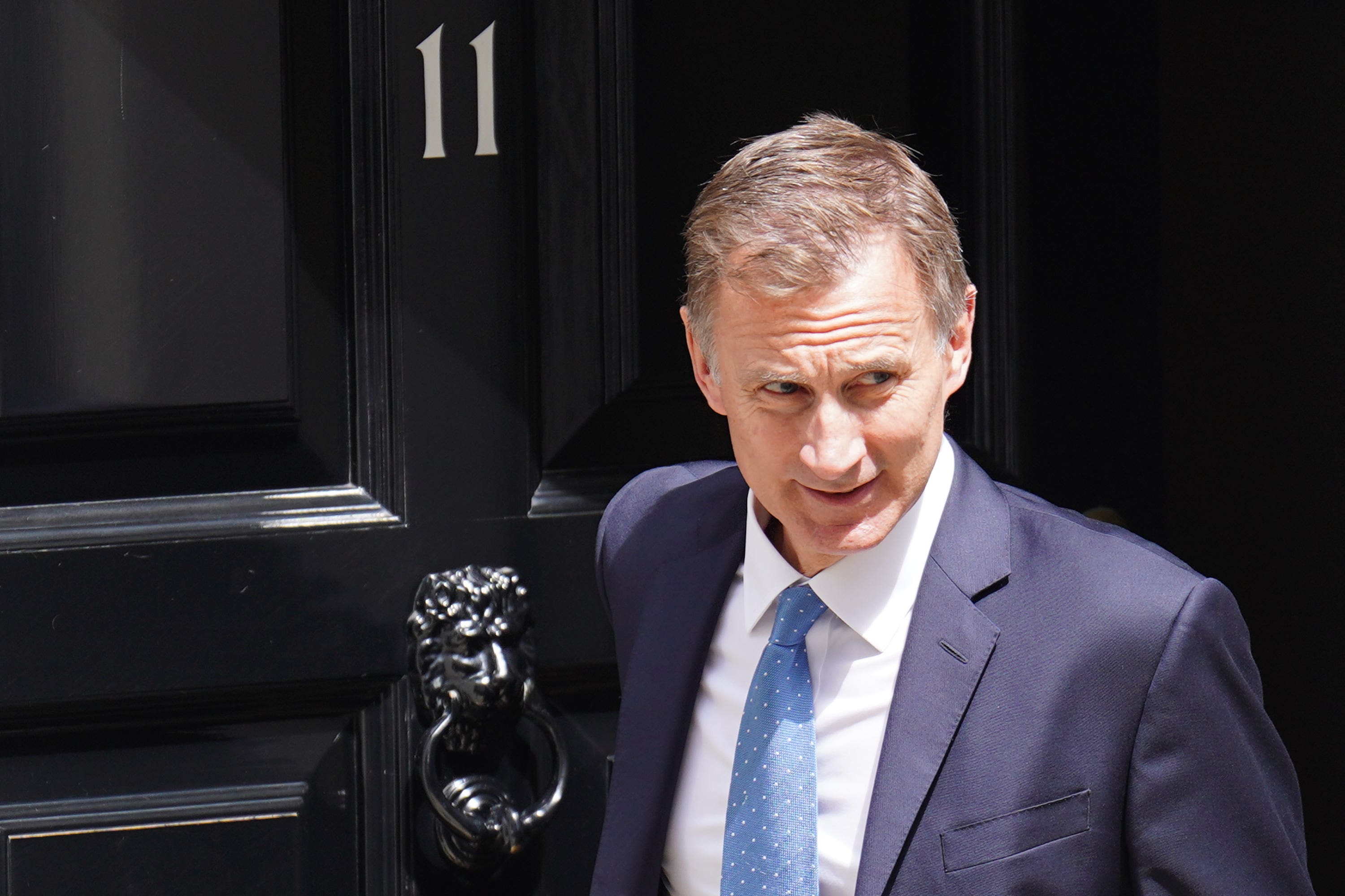 ‘We’re not in a position to talk about tax cuts at all,’ Jeremy Hunt says