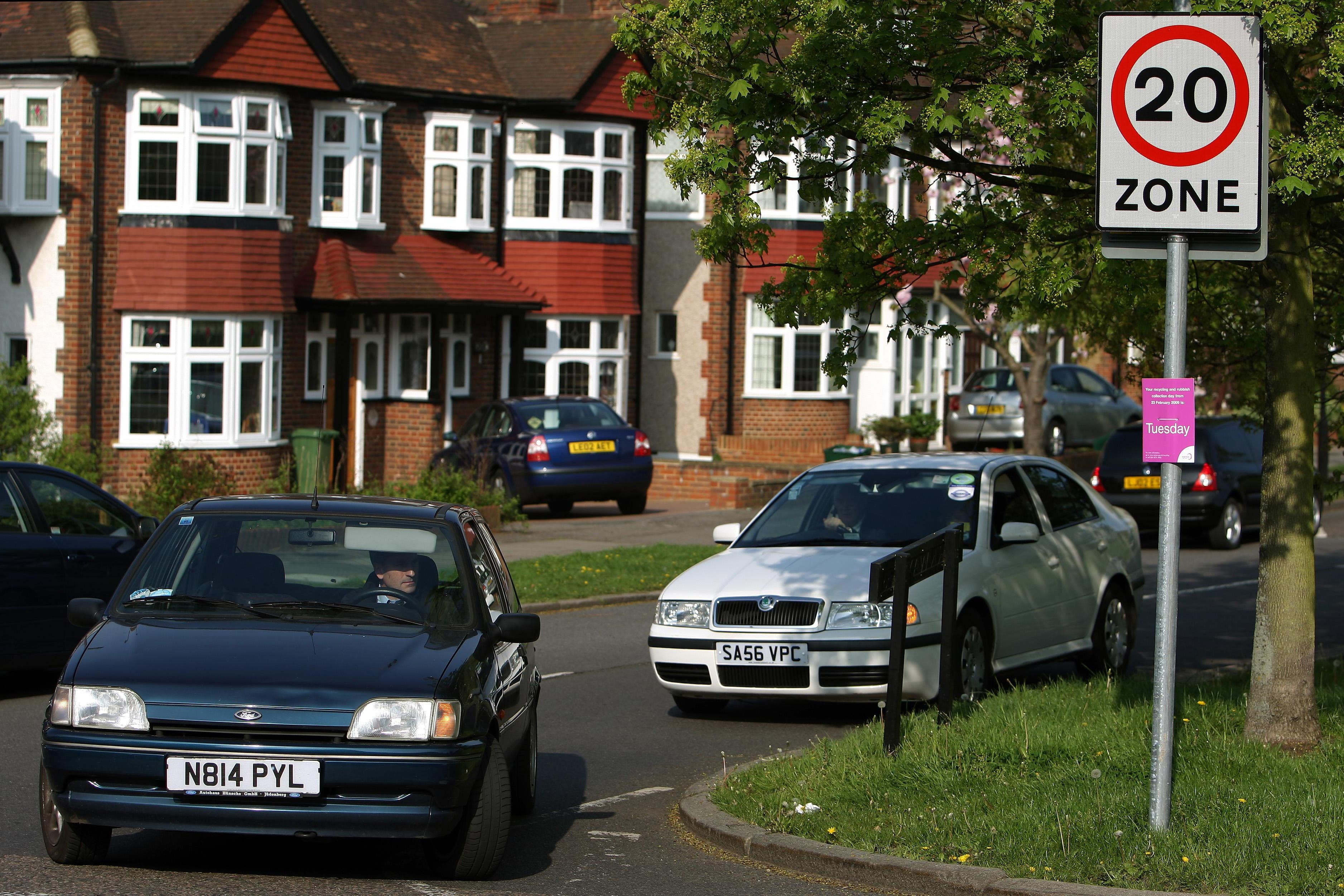 Transport Secretary Mark Harper said widespread use of 20mph speed limits did not ‘make sense’ (Dominic Lipinski/PA)