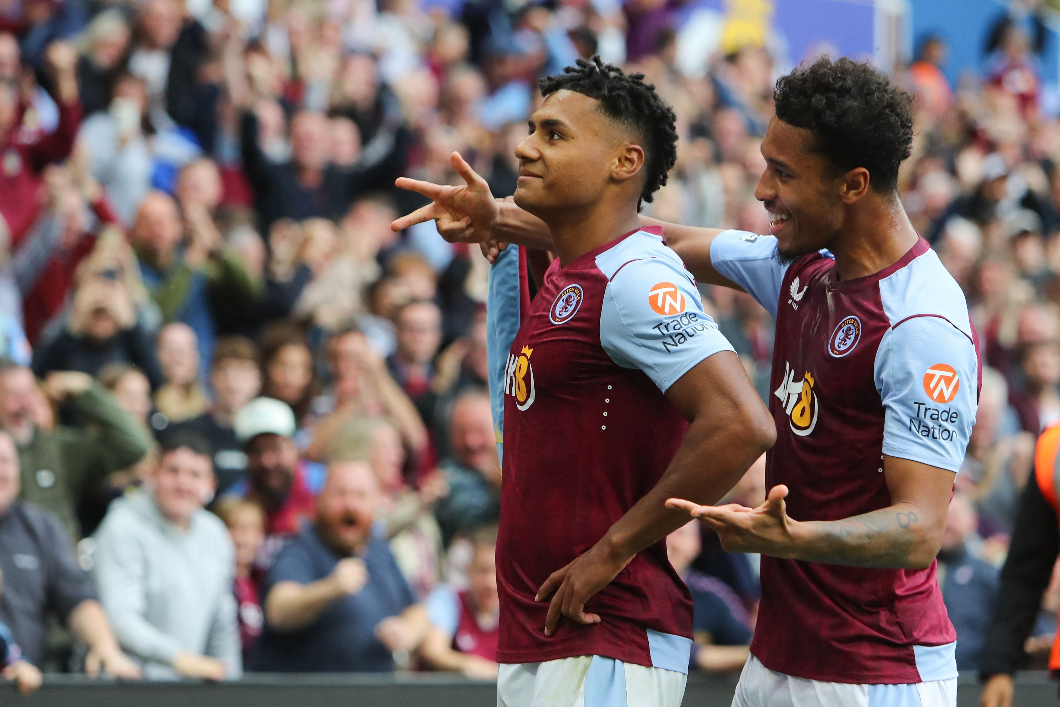 Ollie Watkins scores a hat-trick against Brighton for Aston Villa