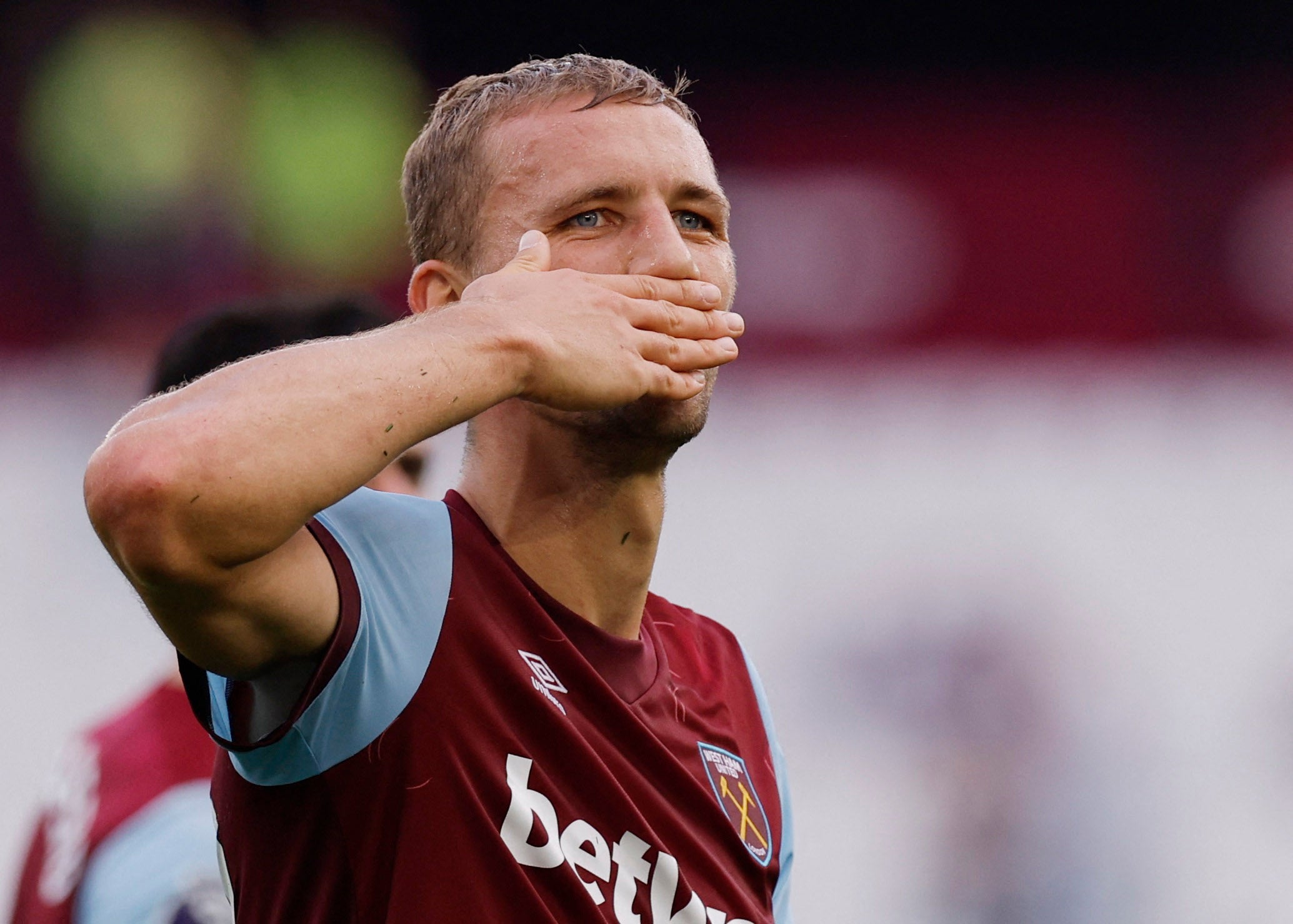 Tomas Soucek scored West Ham’s second