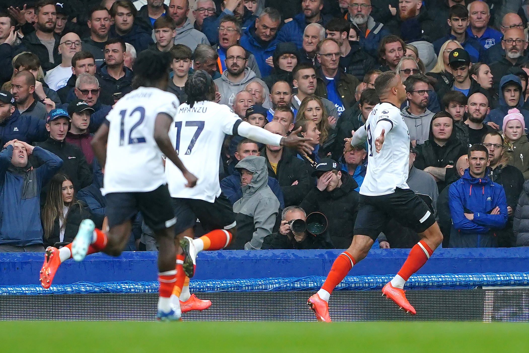 Luton claimed a first top-flight victory since 1992