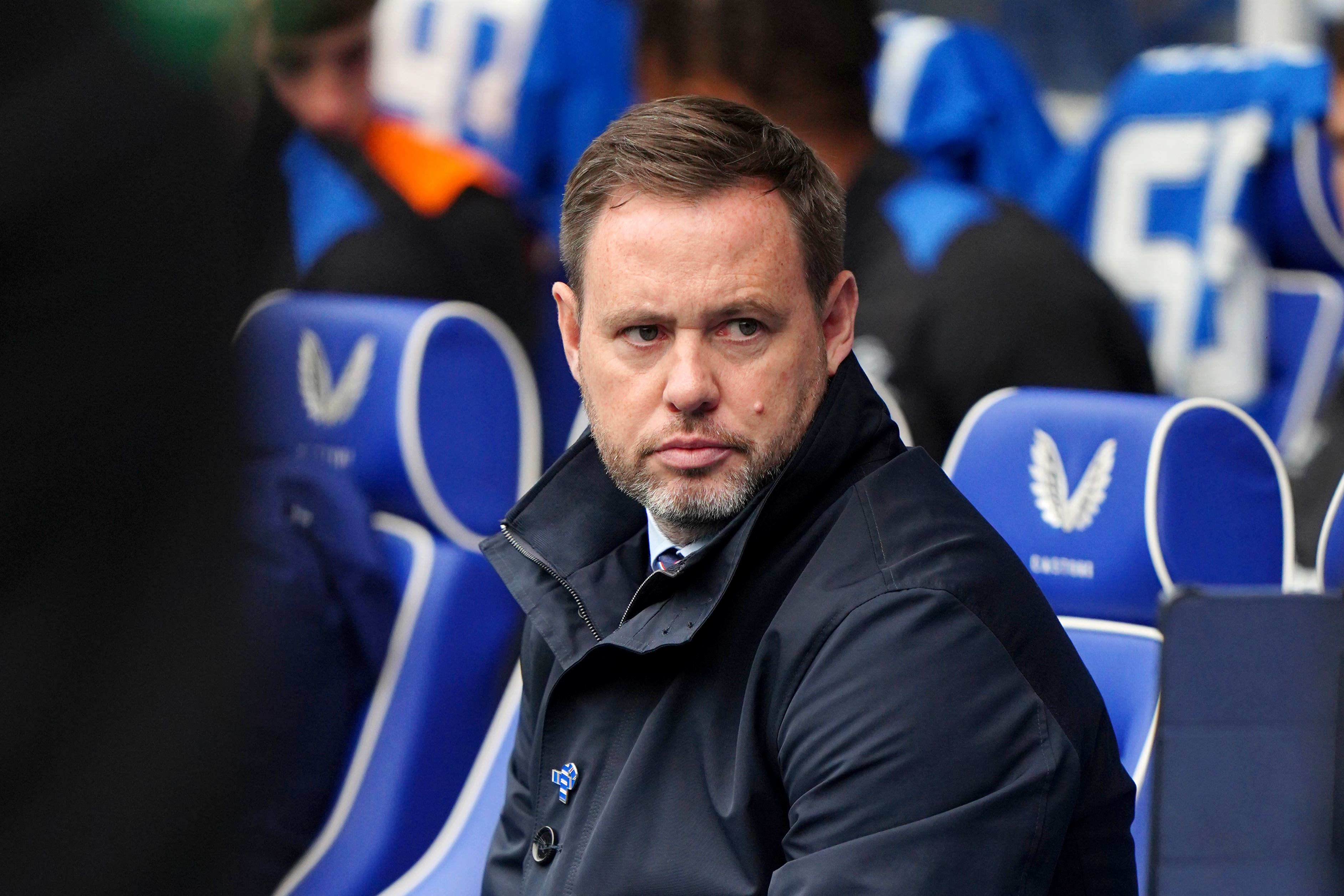 Rangers manager Michael Beale under pressure again (Jane Barlow/PA)