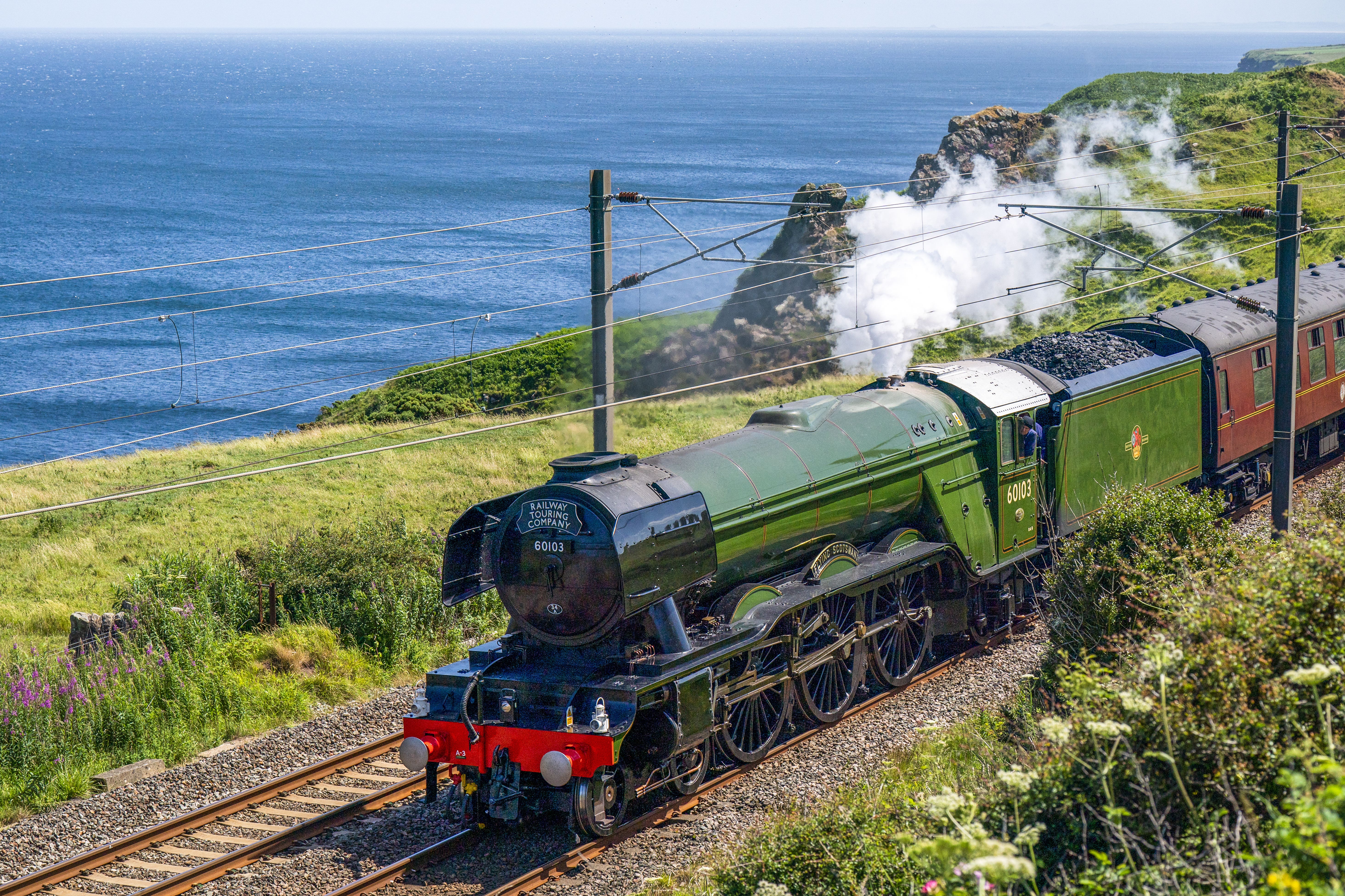 The Flying Scotsman is celebrating its centenary year (Jane Barlow/PA)