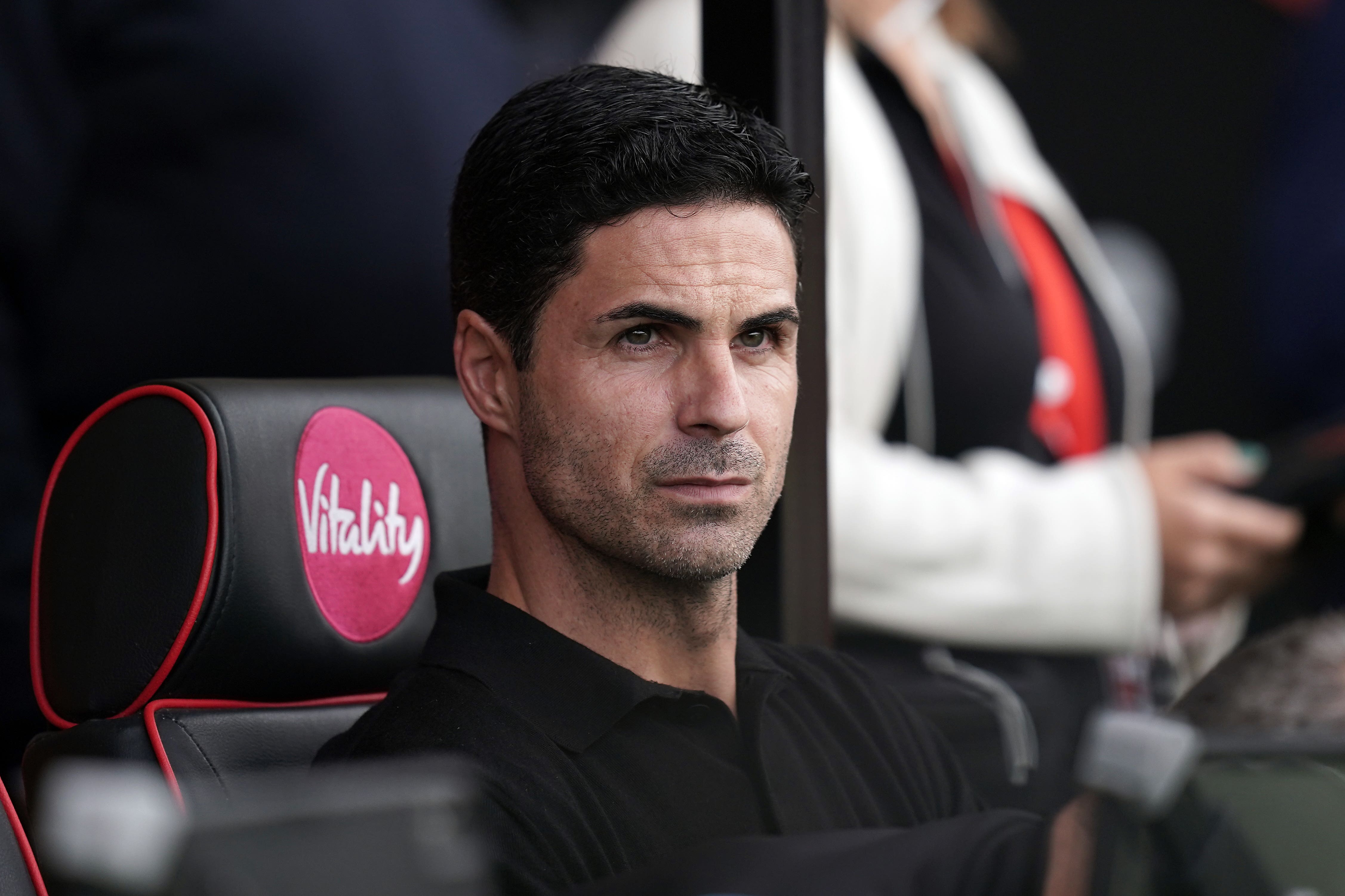 Mikel Arteta’s side ran riot at Bournemouth (Robbie Stephenson/PA)