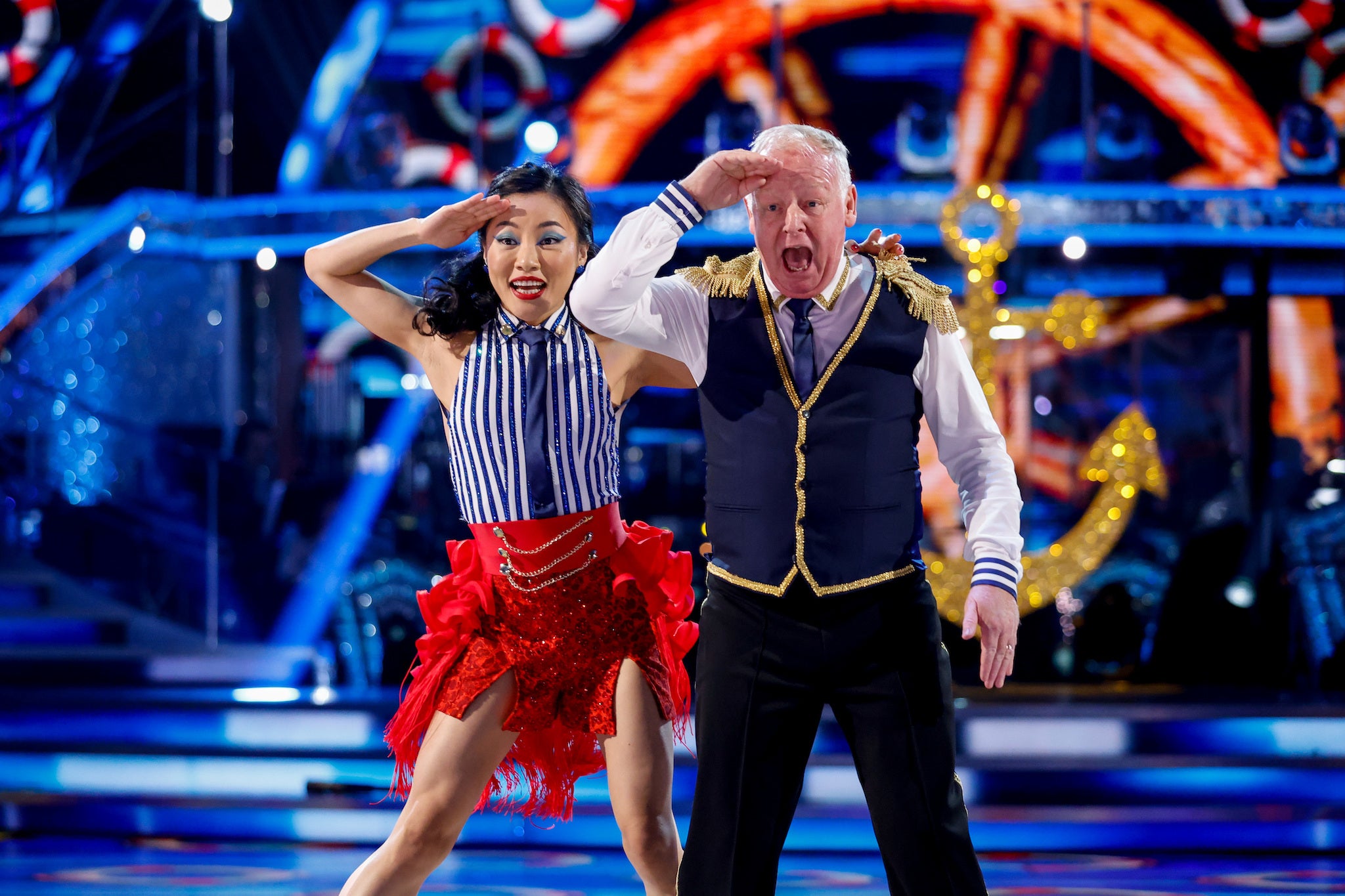 Les Dennis on ‘Strictly Come Dancing’