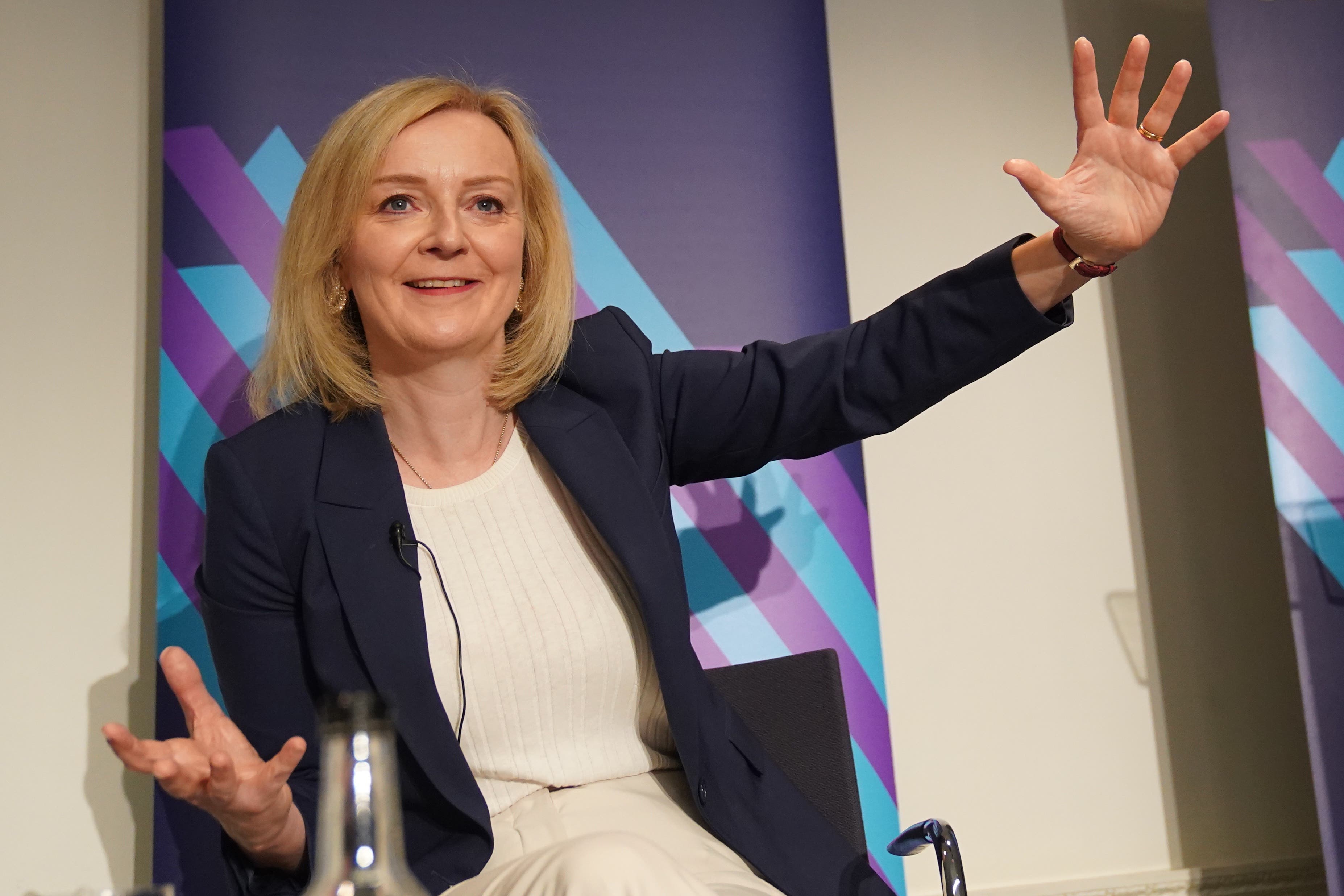 Liz Truss will tell a fringe rally that taxes on businesses should not be normalised