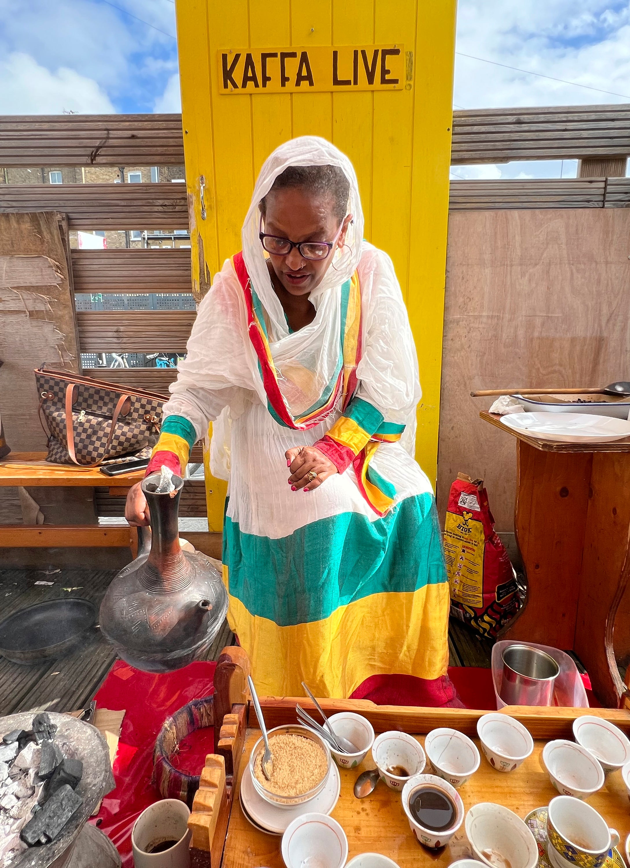 Food-Ethiopian Coffee Abroad