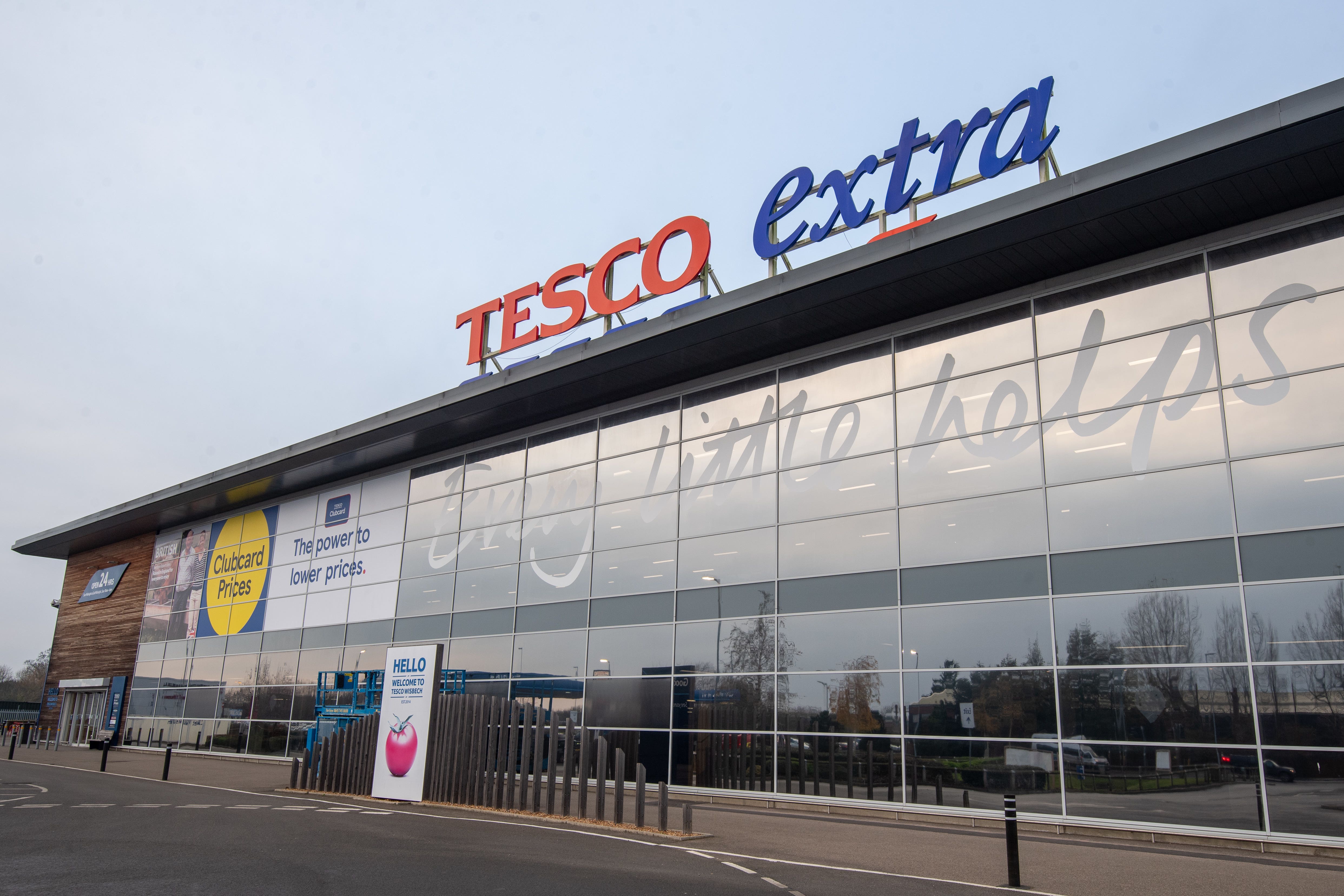 Tesco Extra store (Joe Giddens/PA)