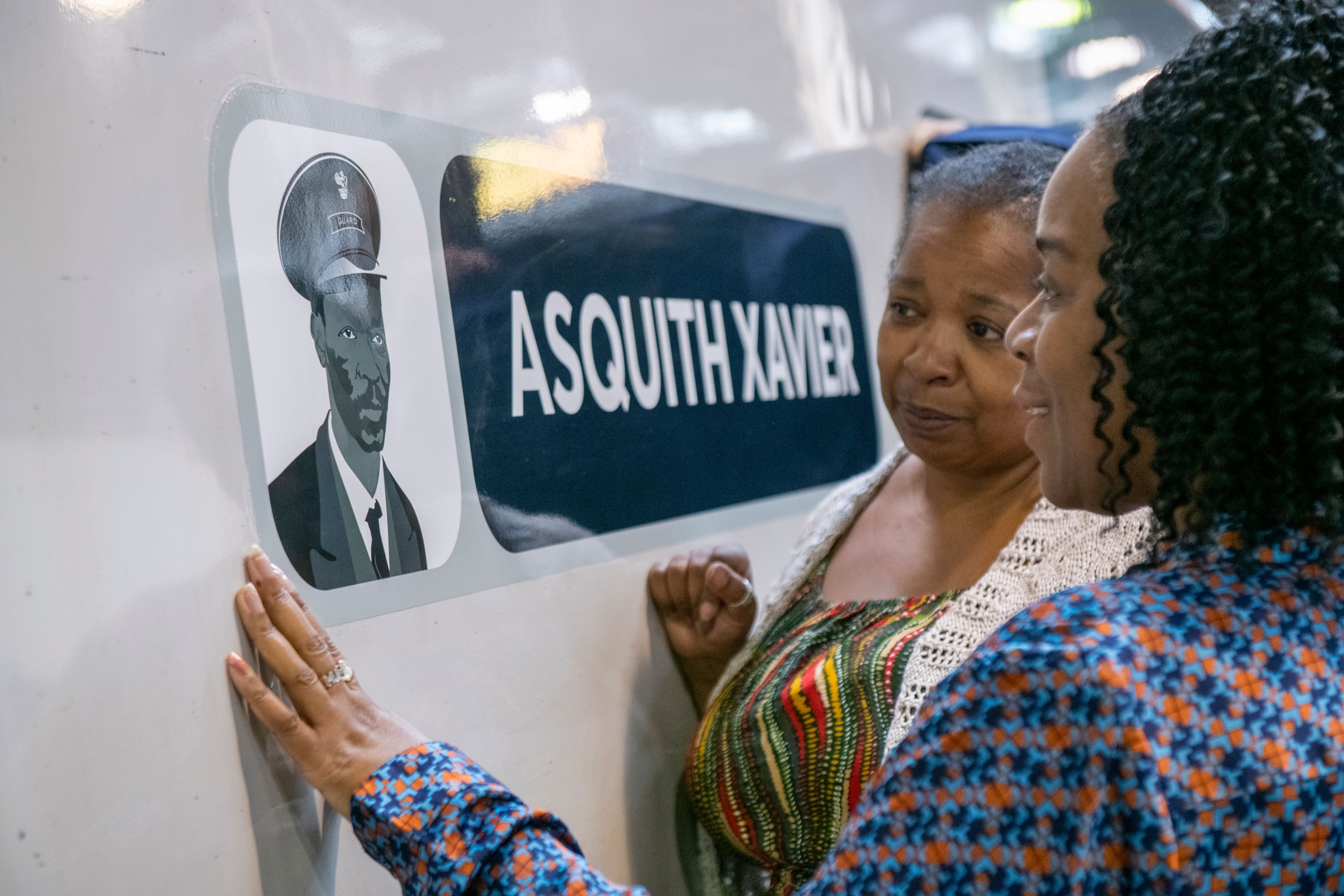 A train has been named after a railway worker who overturned a racist recruitment policy, Avanti West Coast said (Avanti West Coast/PA)