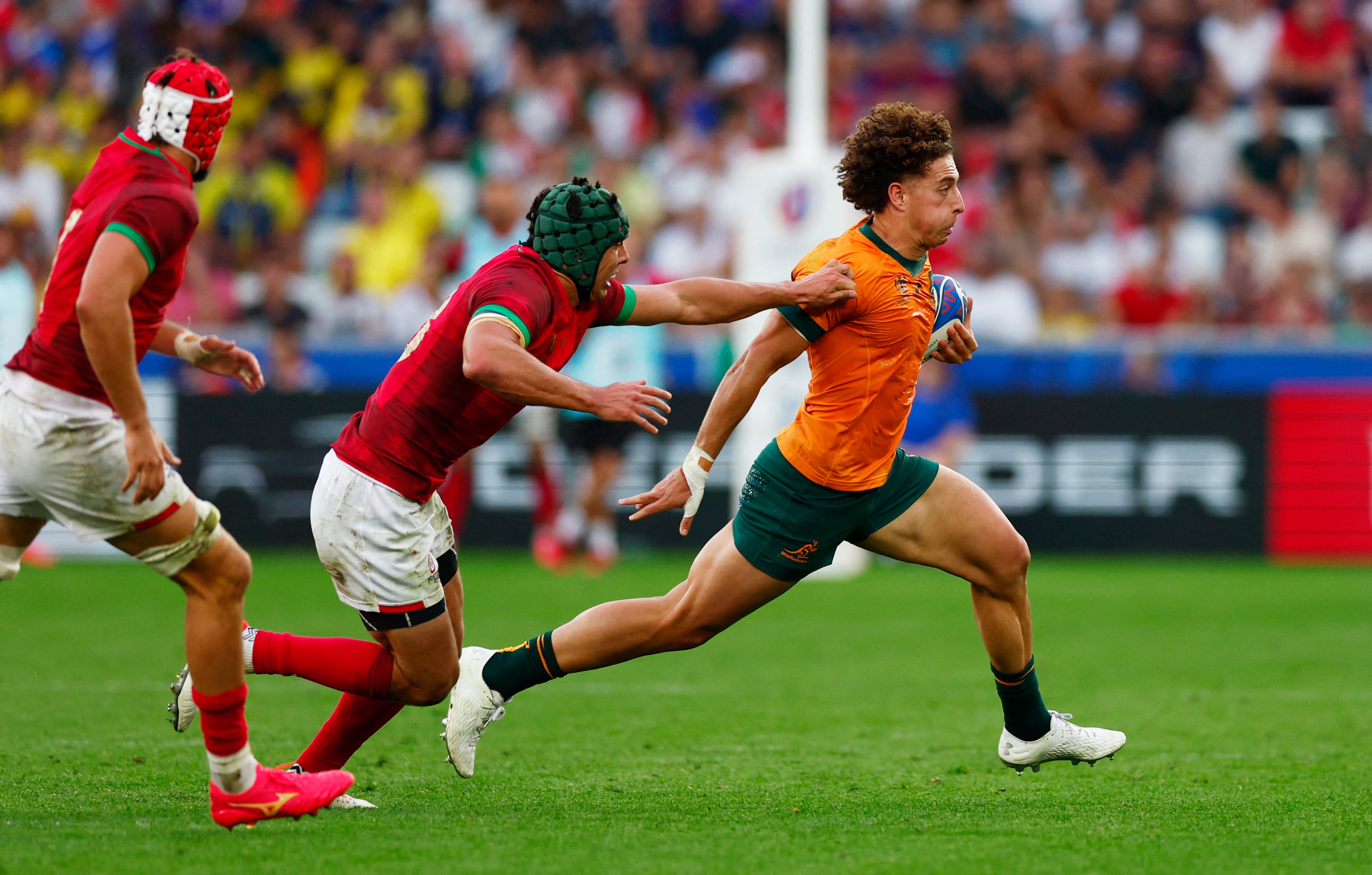 Australia secure bonus-point win over Portugal