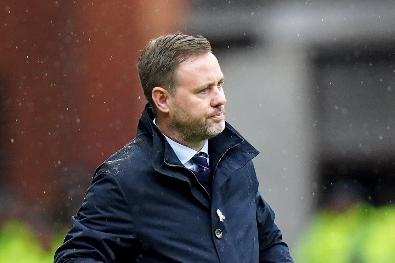 Michael Beale has departed Rangers (Jane Barlow/PA)