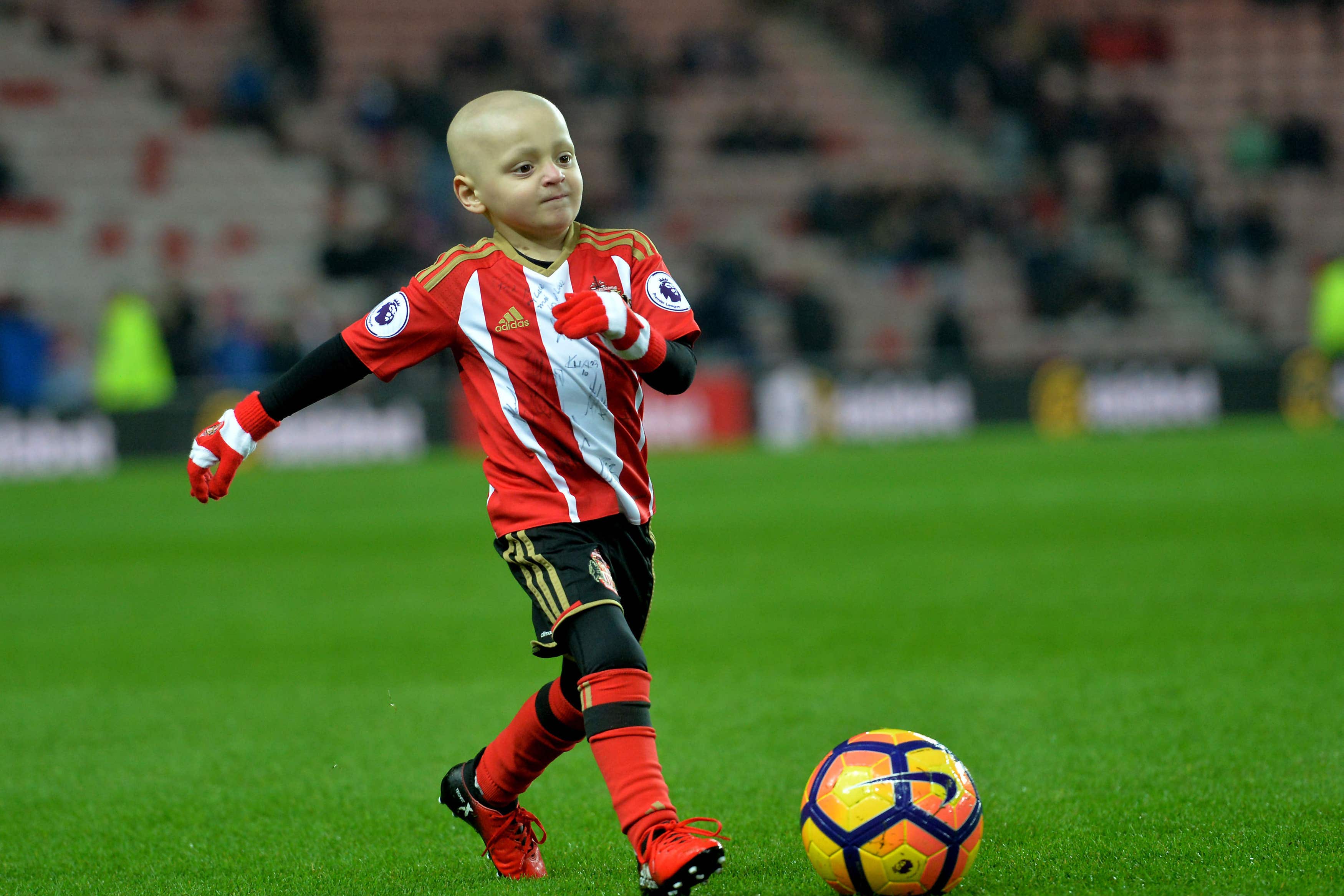 Football mascot Bradley Lowery captured the nation’s hearts with his battle against cancer