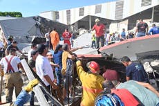 Church roof collapses in Mexico during Mass, killing at least 9 and injuring 50