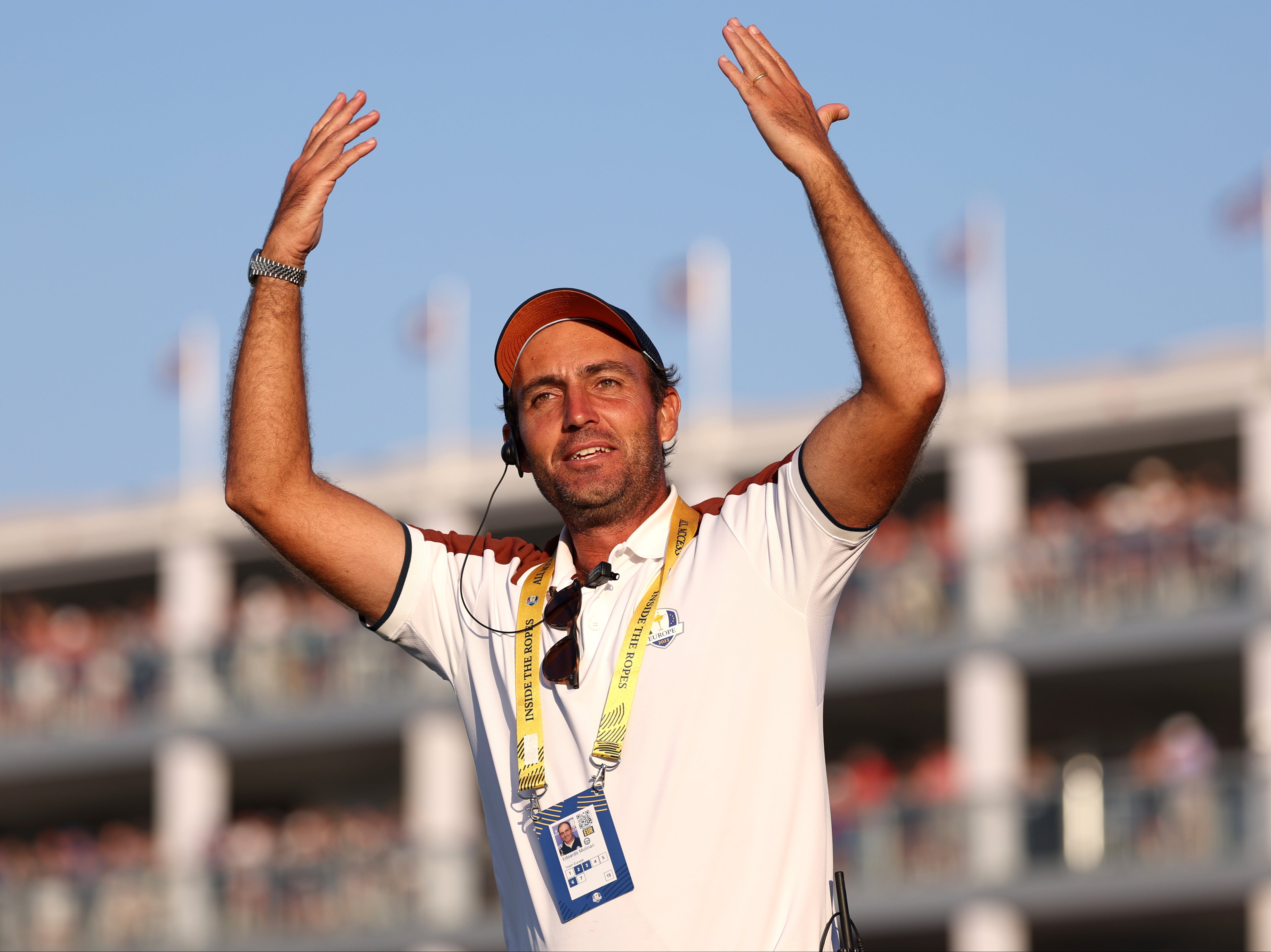 Edoardo Molinari played a key role in Europe’s victory in Rome