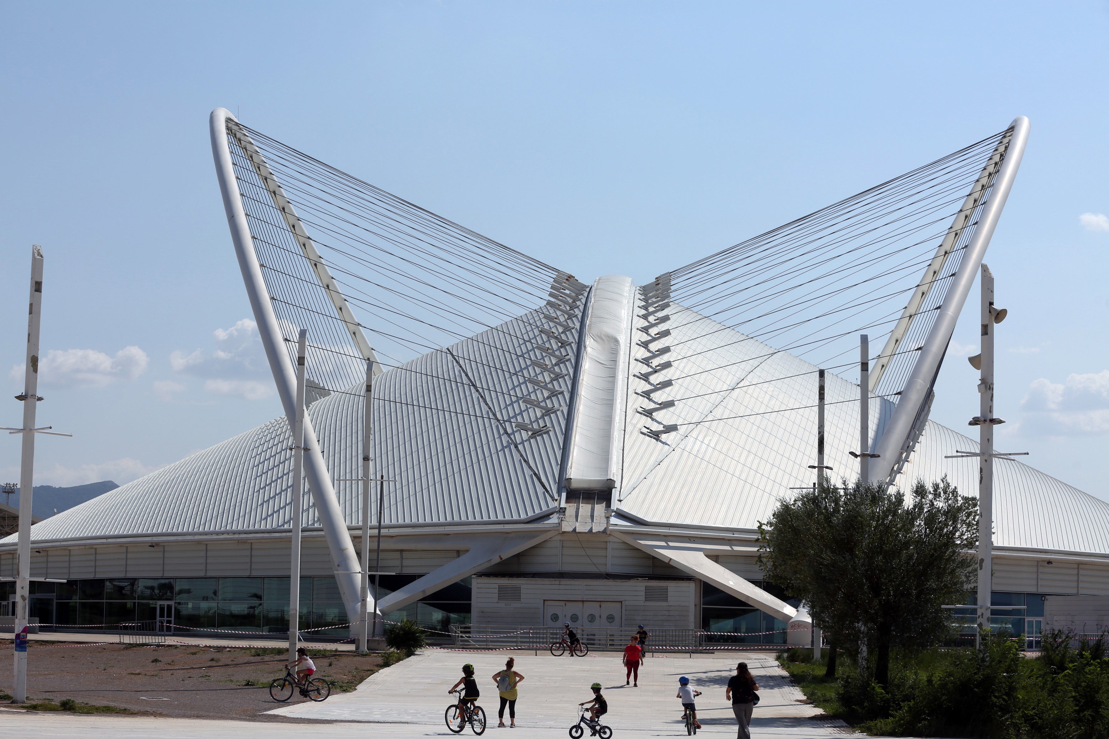 The Velodrome is part of the Olympic Stadium complex