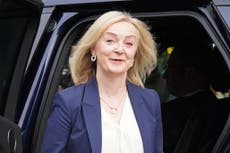 Liz Truss heckled as she arrives for Tory conference: ‘Are you here to cause trouble?’