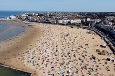 UK has joint warmest September on record, figures suggest