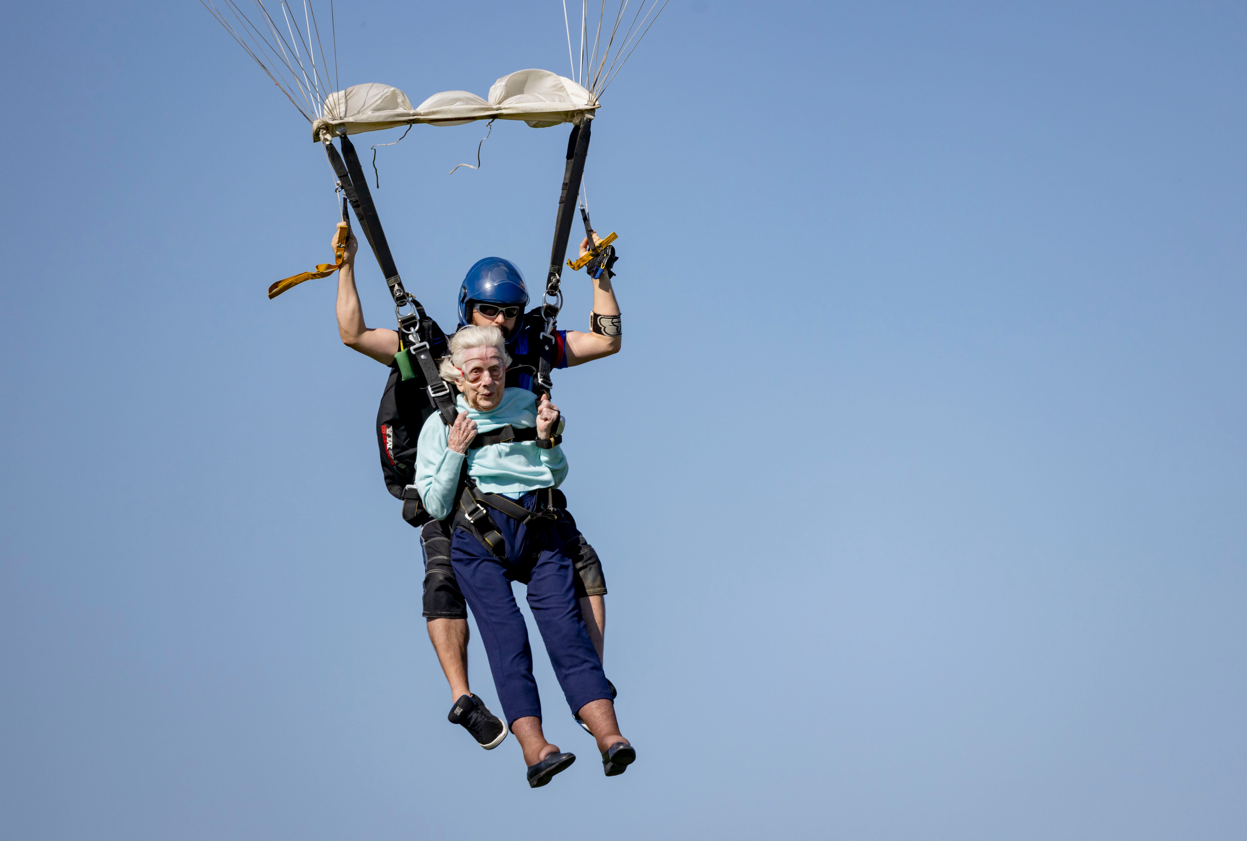 Oldest Skydiver