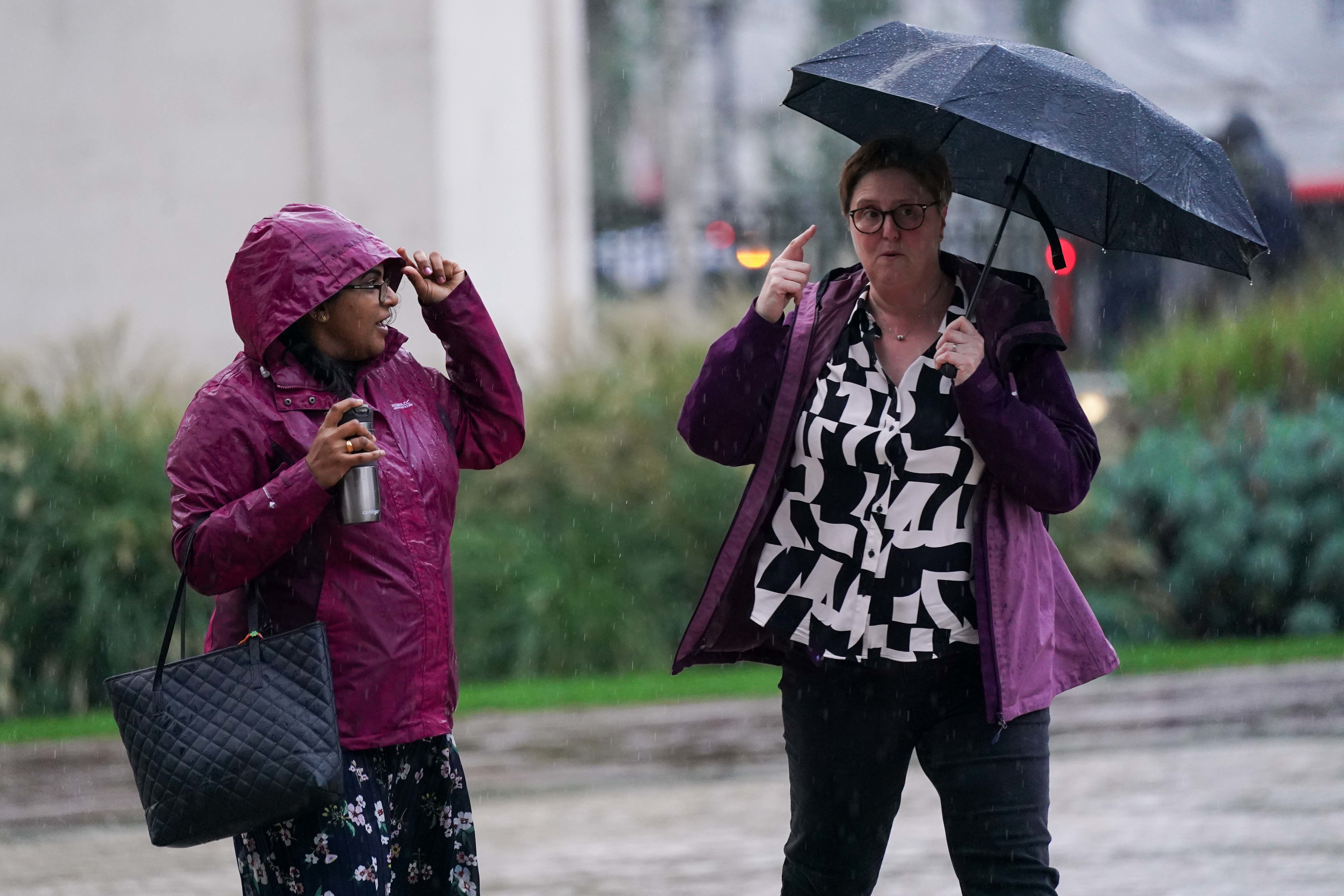 Parts of Scotland have been issued with a yellow weather warning as persistent rain is expected this week