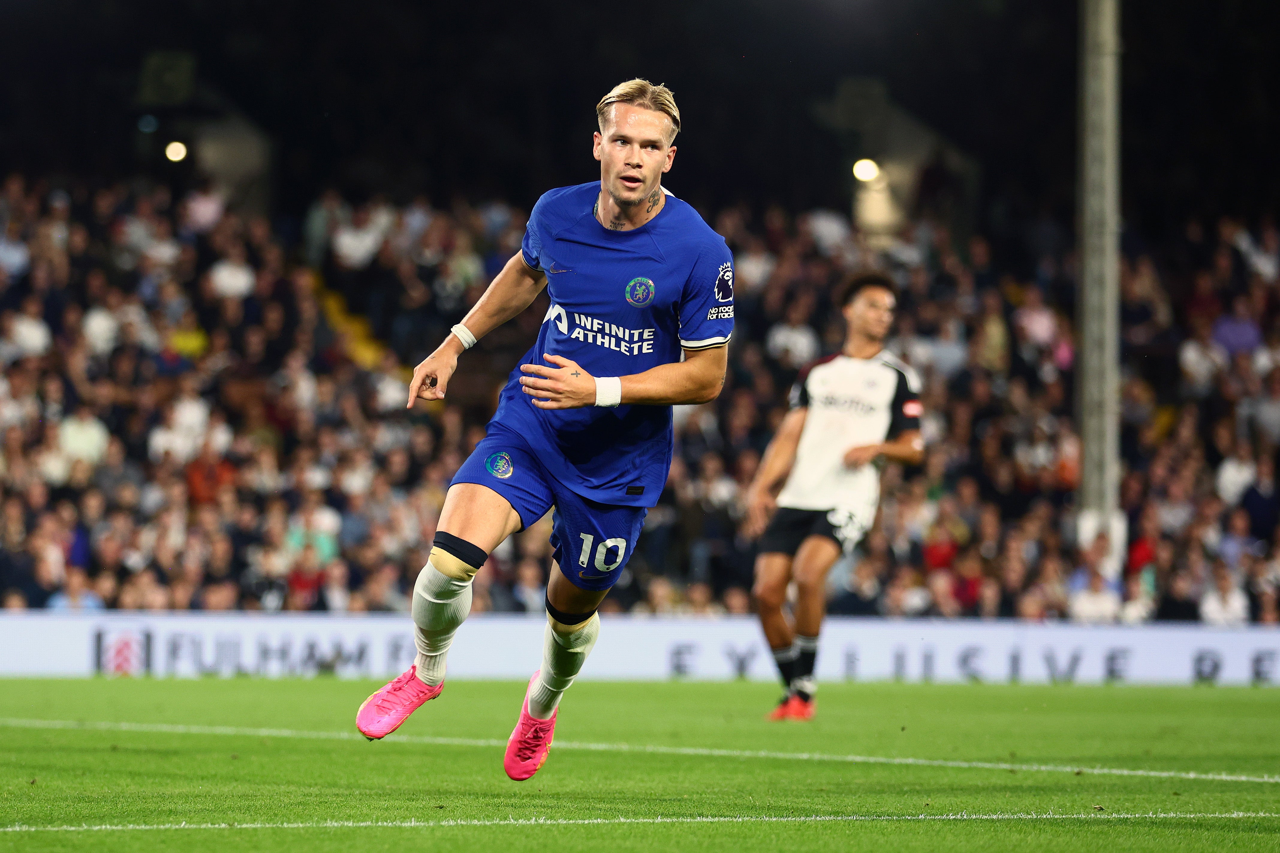 Mykhailo Mudryk scored his first Chelsea goal