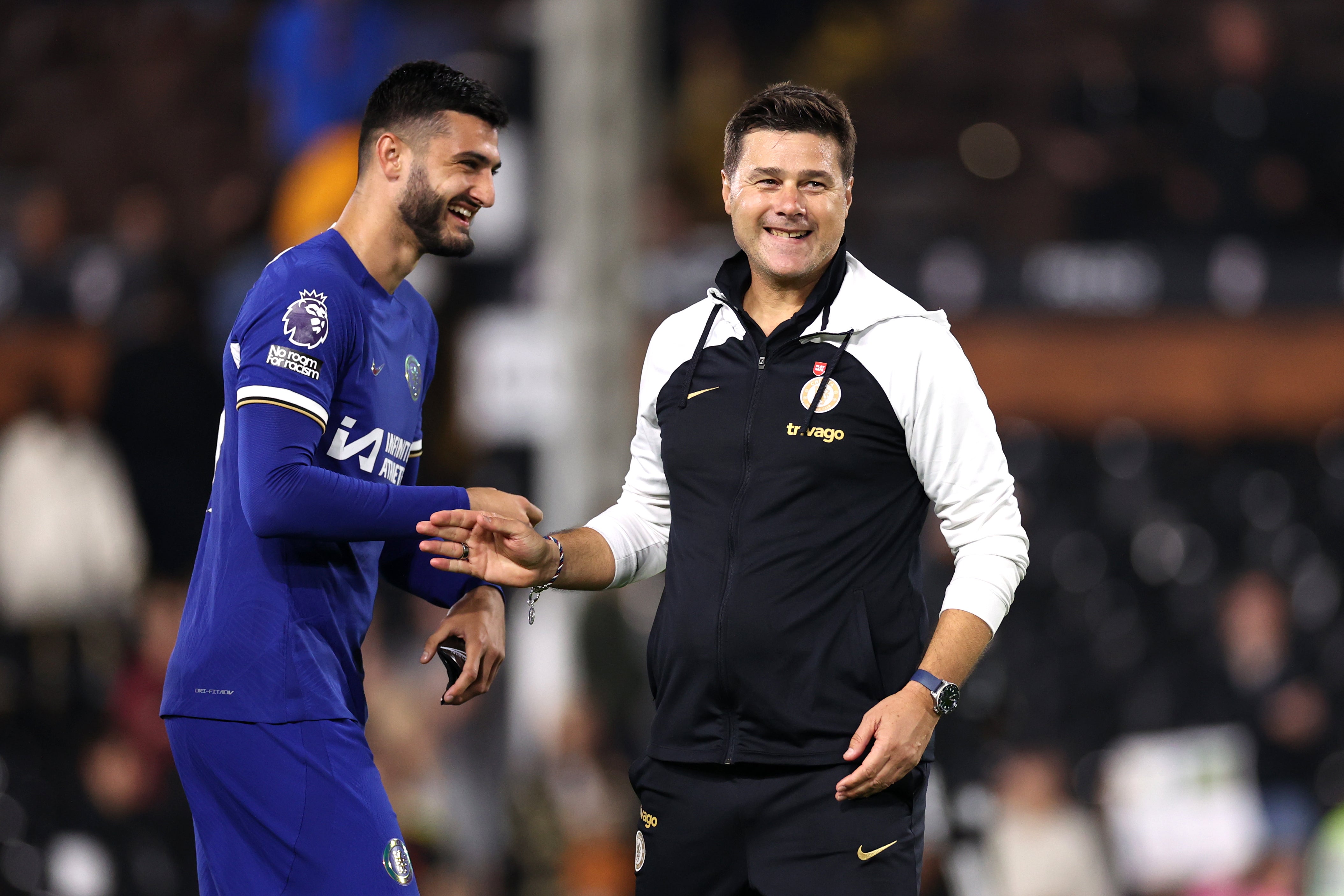 Pochettino, with Armando Broja, got his first away win back in the Premier League