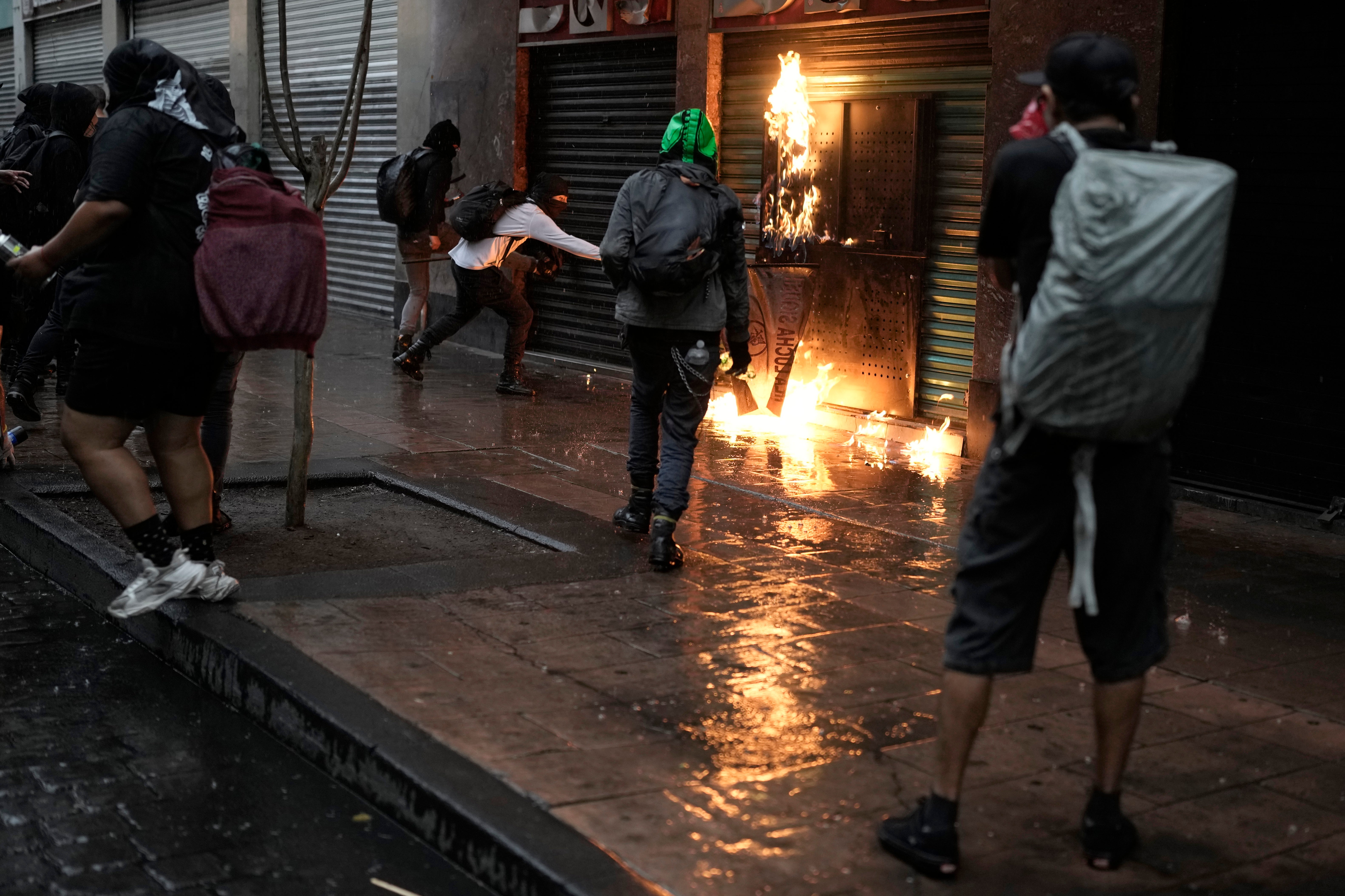 APTOPIX Mexico Massacre Anniversary