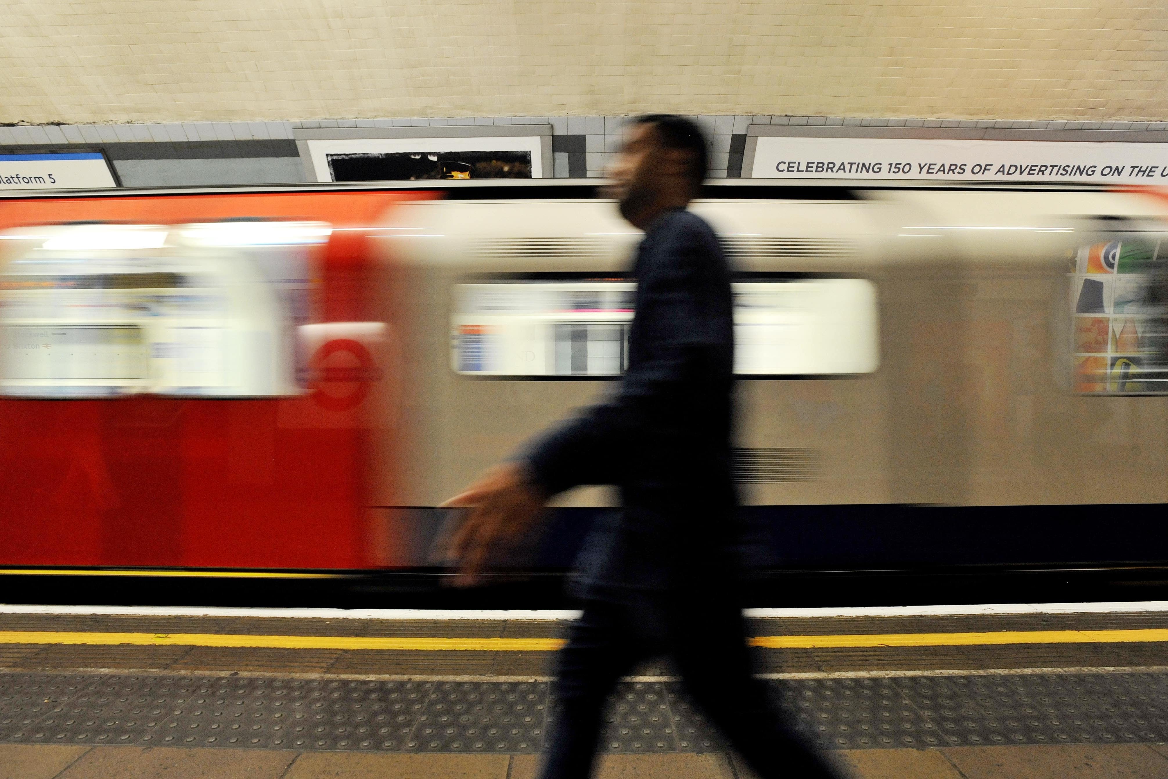 Severe disruption is expected on the Tube from Sunday