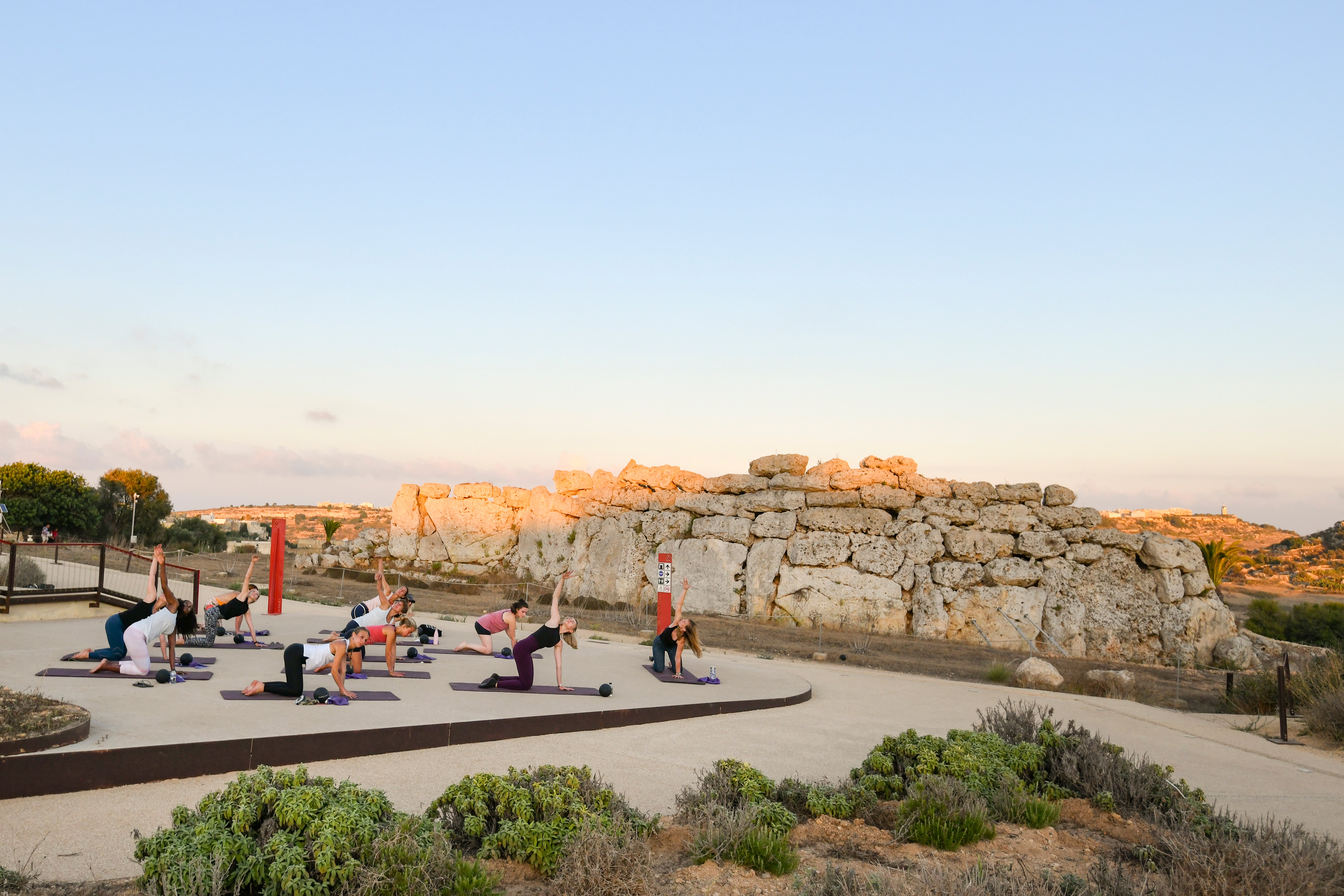 From outdoor yoga to pilates and meditation, there are plenty of holistic activities to try