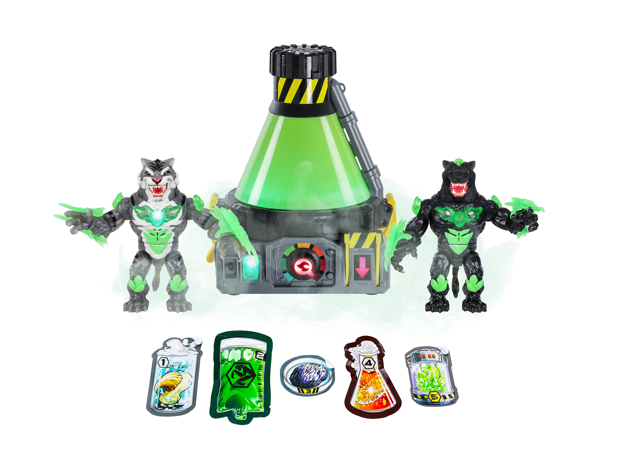 Beast lab reptile playset