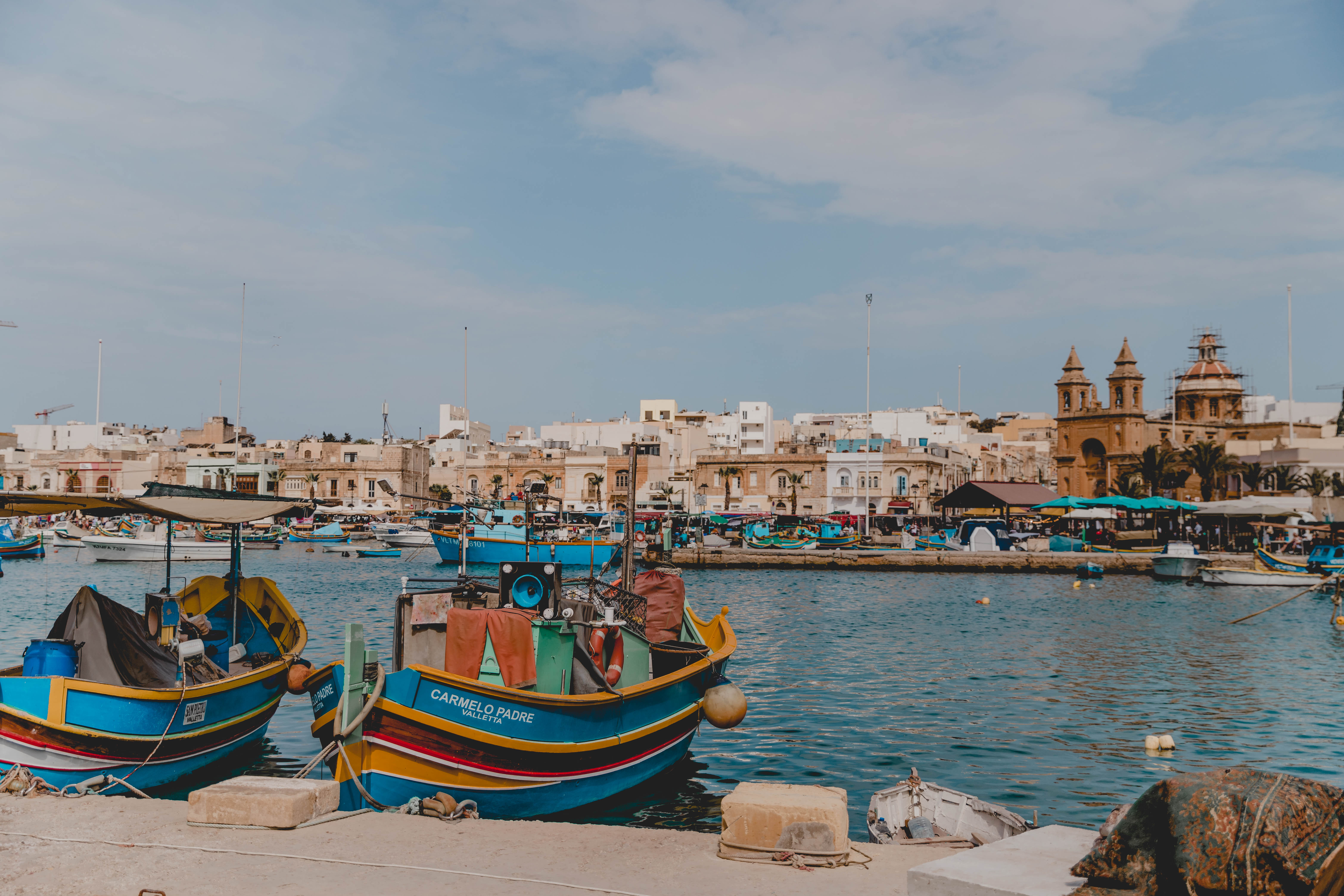 History fans will enjoy exploring postcard-pretty Marsaxlokk