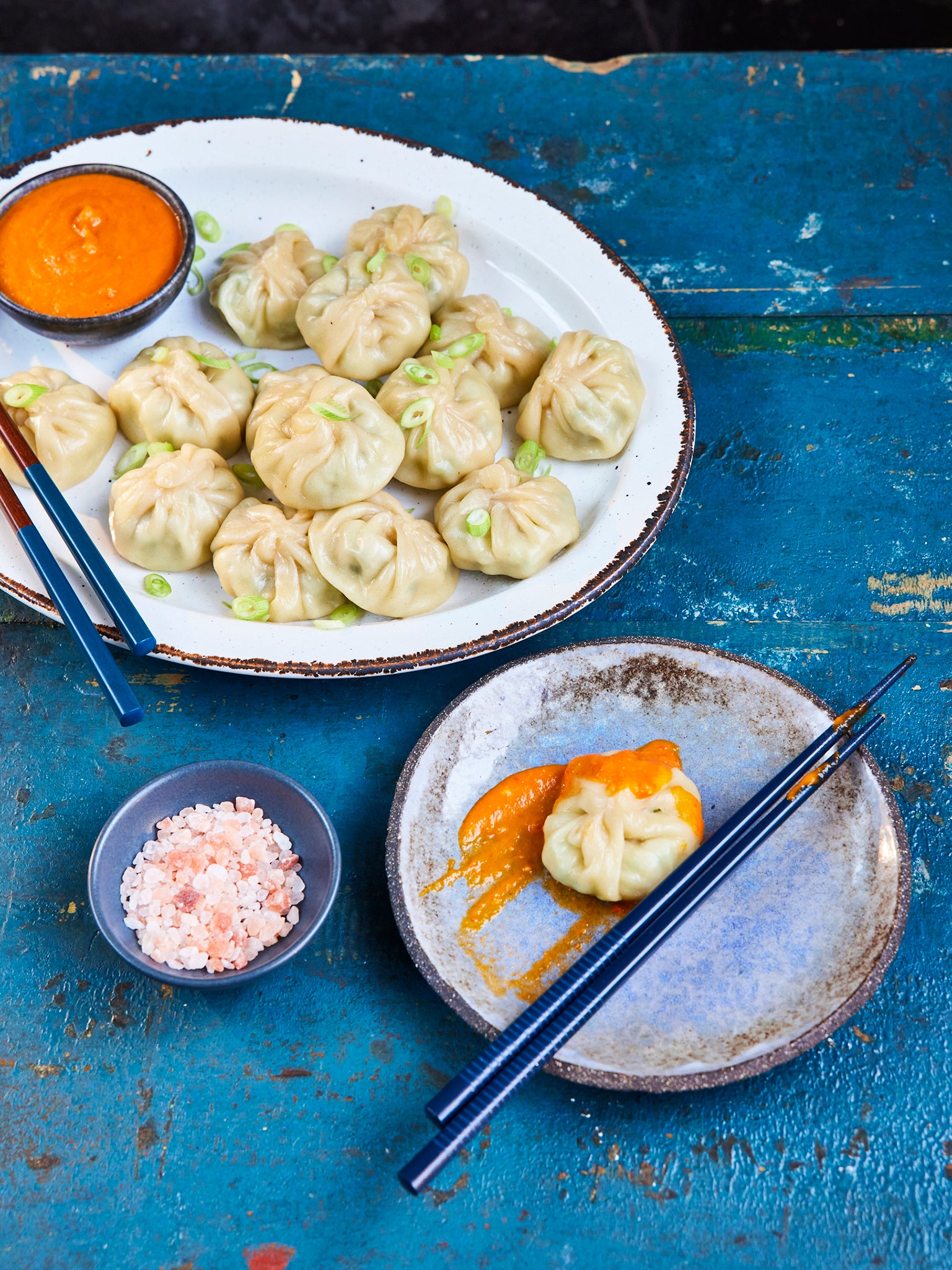 Chicken momos are a very popular North Eastern dish, particularly in Tibet