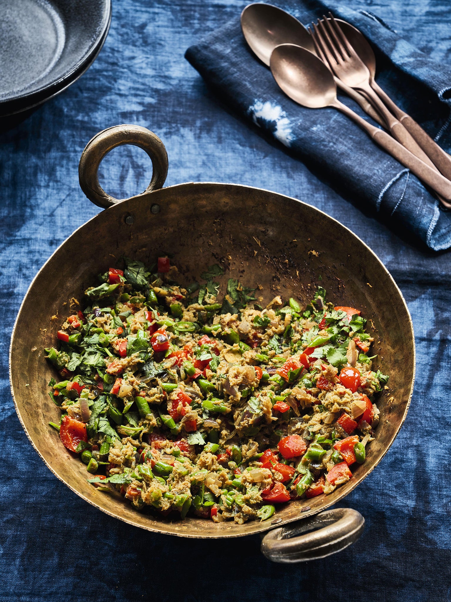 This quick curry dish uses tins of shredded crab and a trio of tasty spices