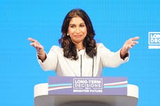 Suella Braverman claims ‘hurricane’ of migrants on way as she vows to close asylum hotels