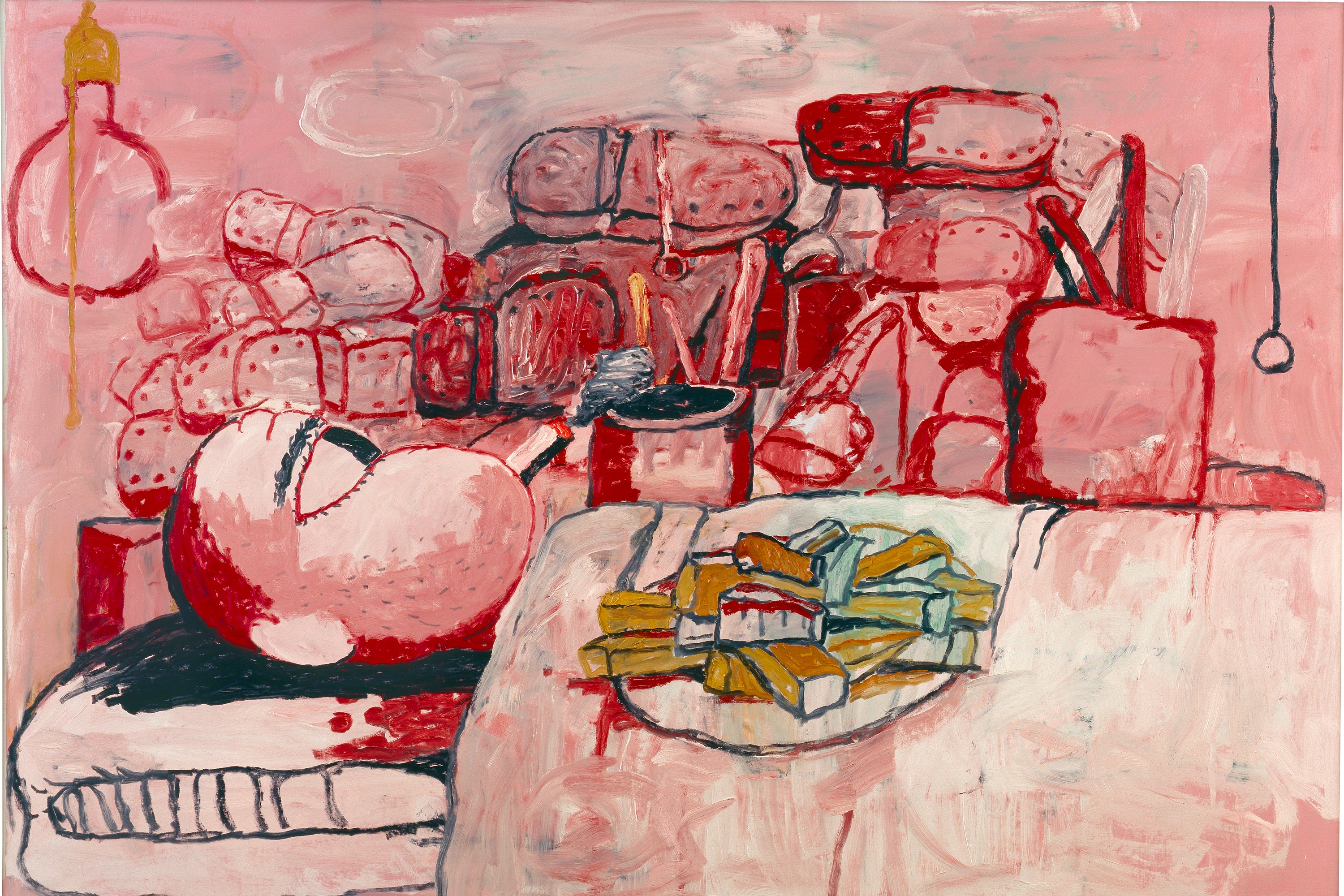 ‘Painting, Smoking, Eating,’ 1973