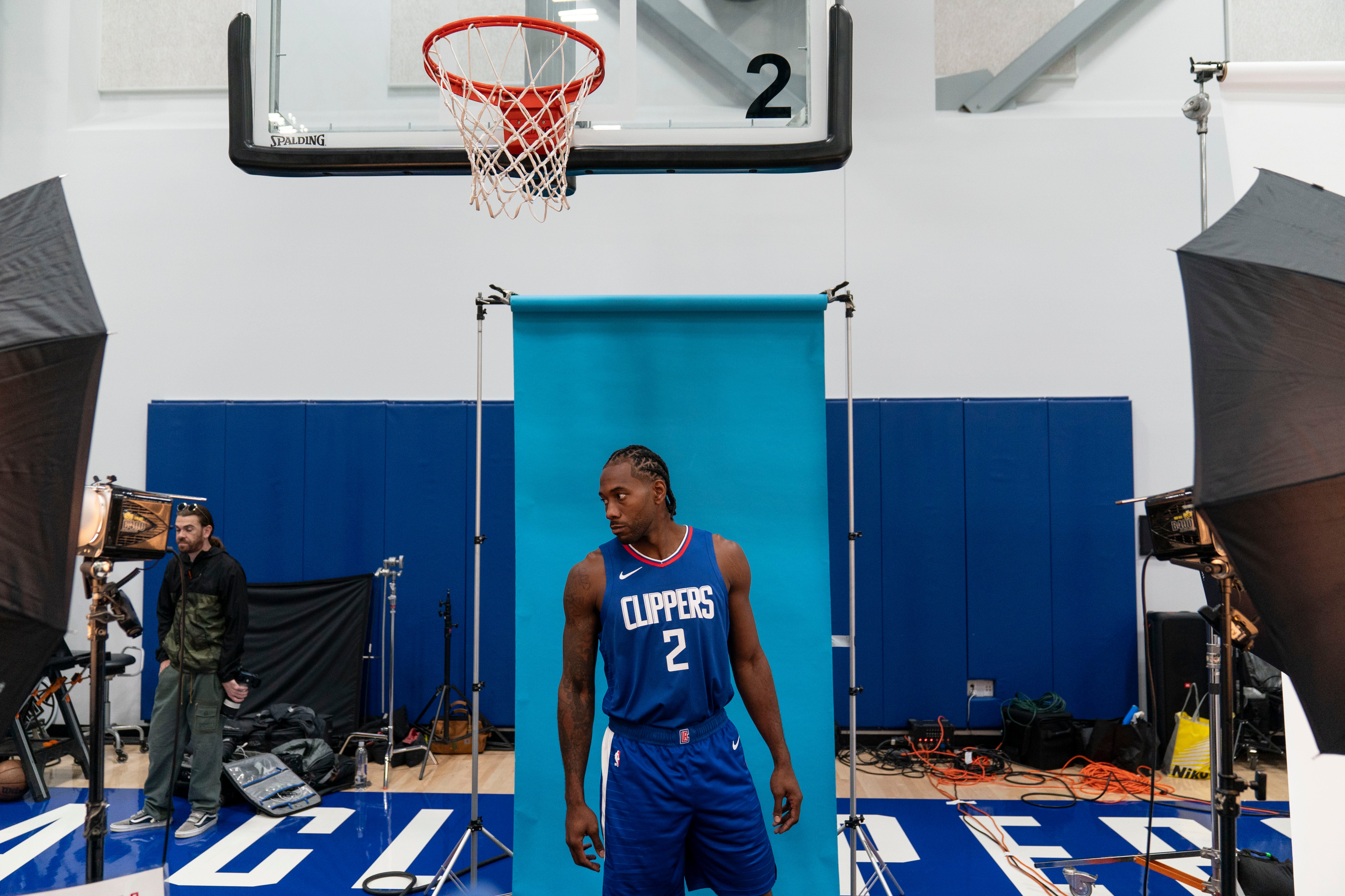 Media Day Clippers Basketball