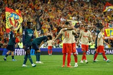 Arsenal lose Bukayo Saka to injury in shock Champions League defeat as Lens come from behind to win