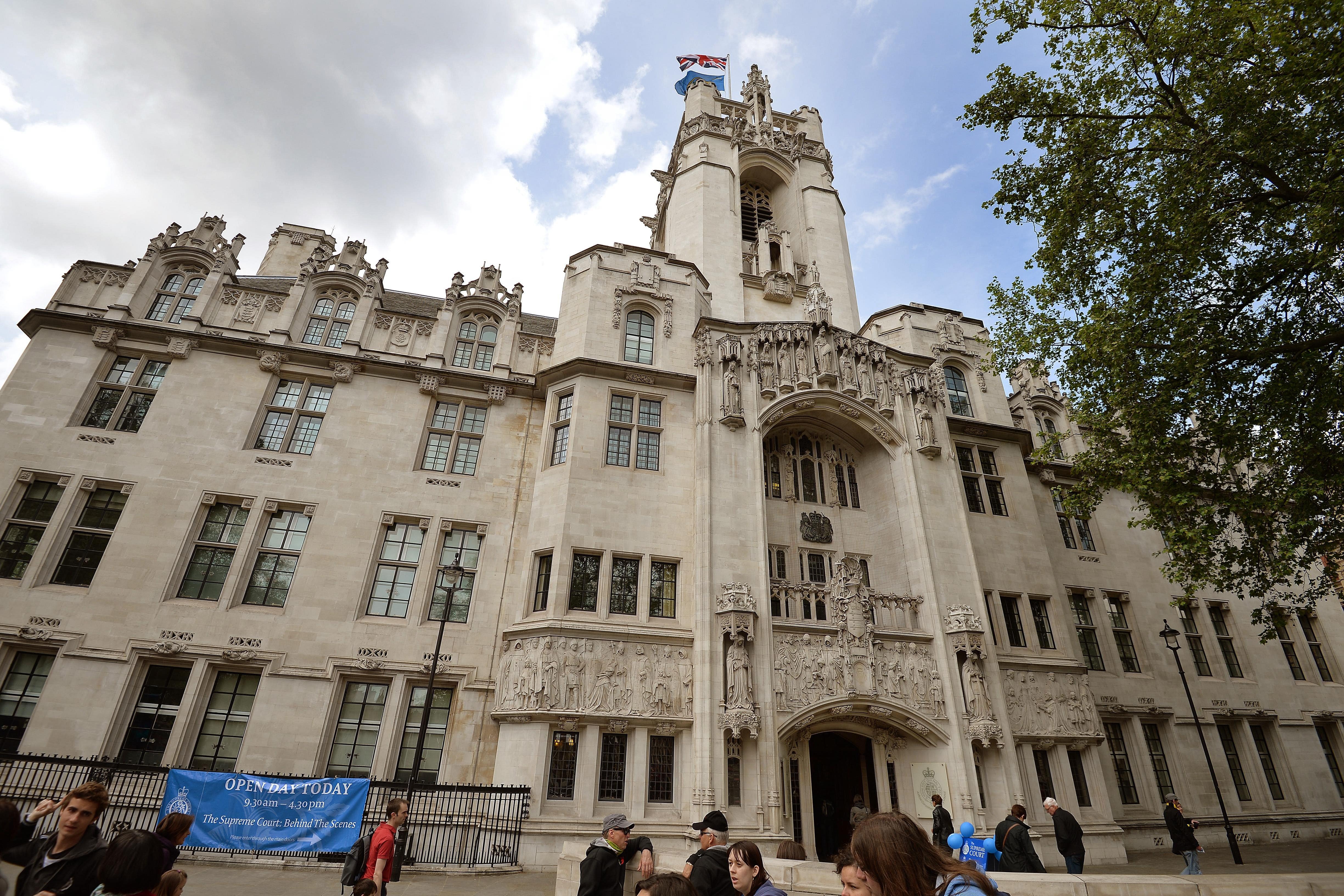 The ruling was delivered at the Supreme Court in London (John Stillwell/PA)