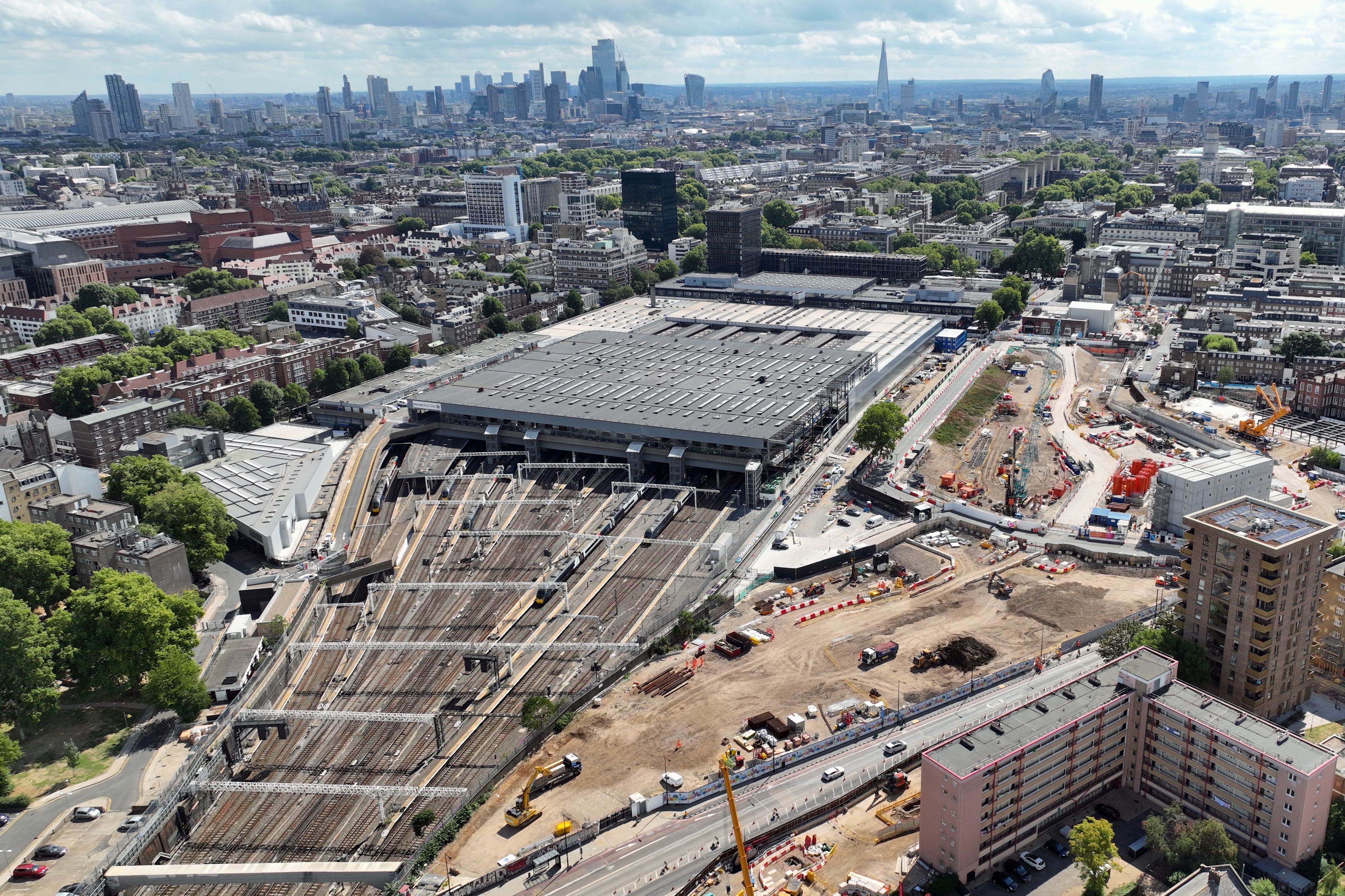 HS2 Ltd has been stripped of responsibility for Euston station in central London (HS2/PA)